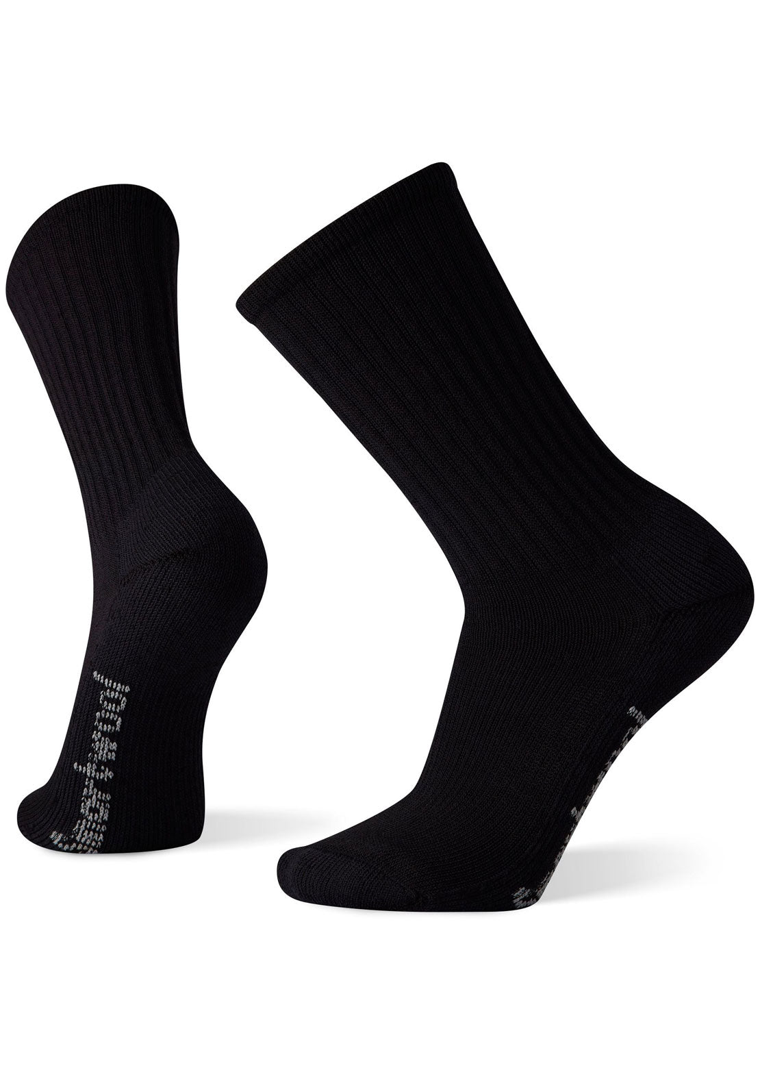 Smartwool Men&#39;s Classic Hike Edition Light Cushion Solid Crew Socks Black