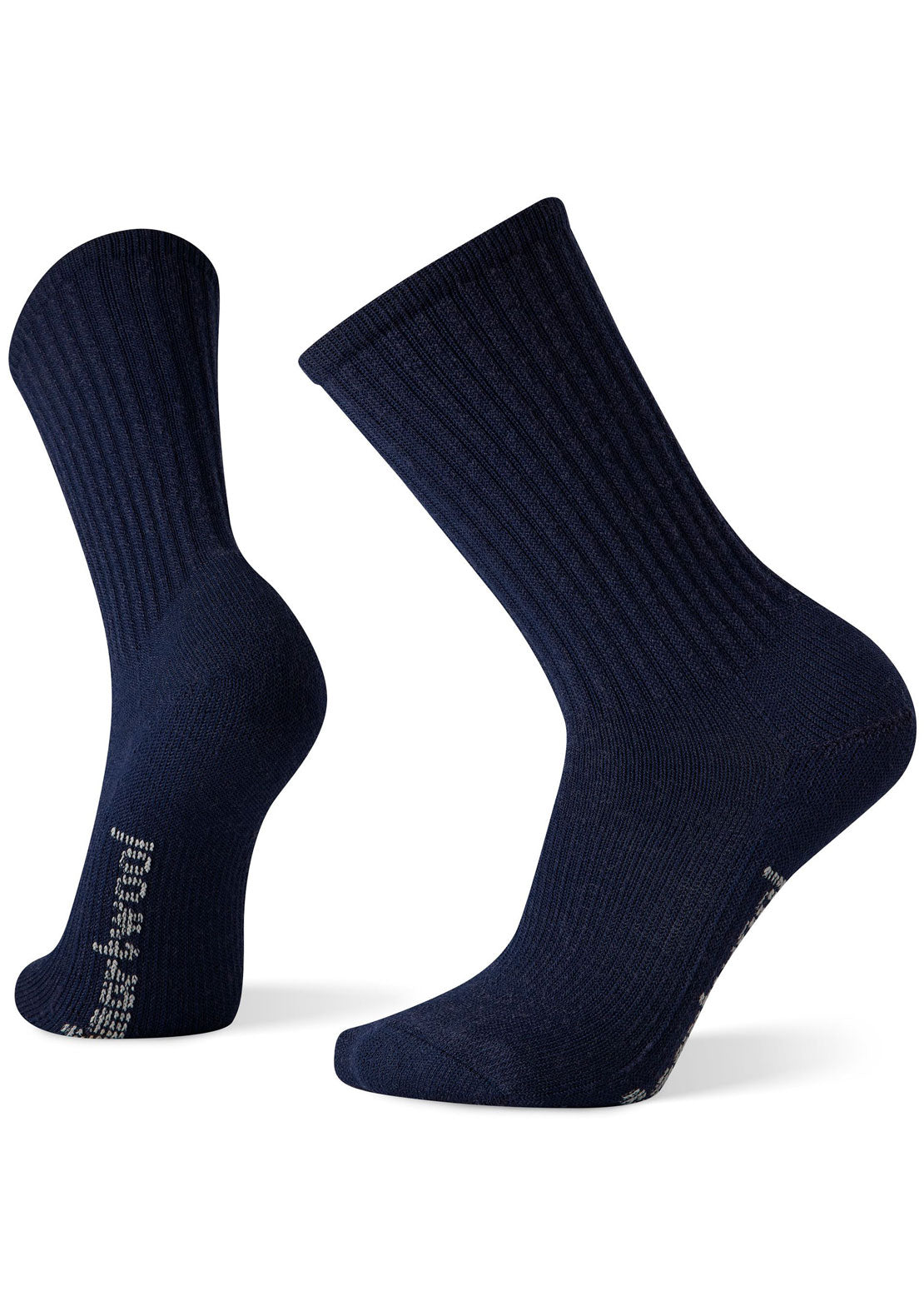 Smartwool Men&#39;s Classic Hike Edition Light Cushion Solid Crew Socks Deep Navy