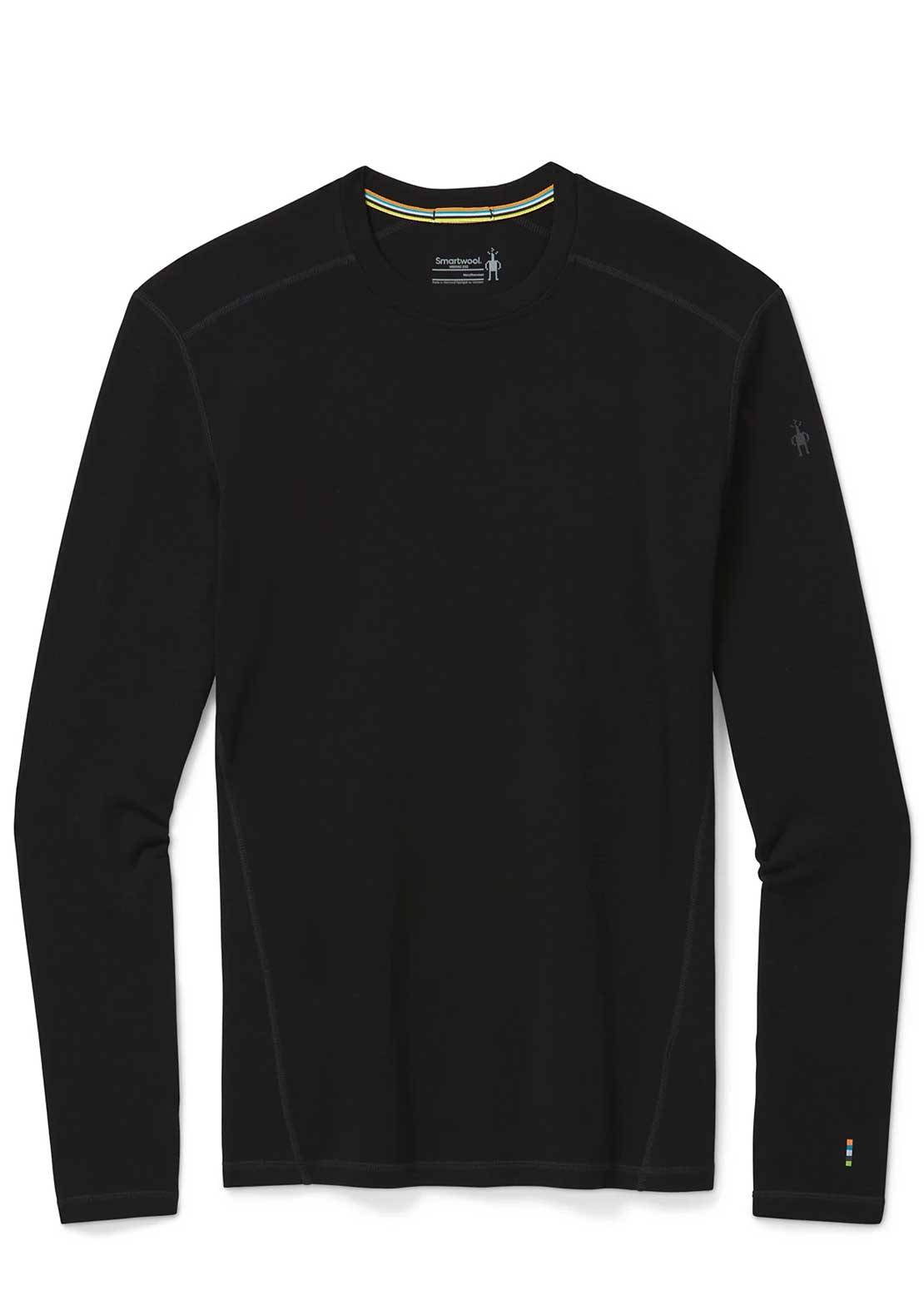 Smartwool Men's Classic Thermal Merino 250 Crew Base Layer Top Black