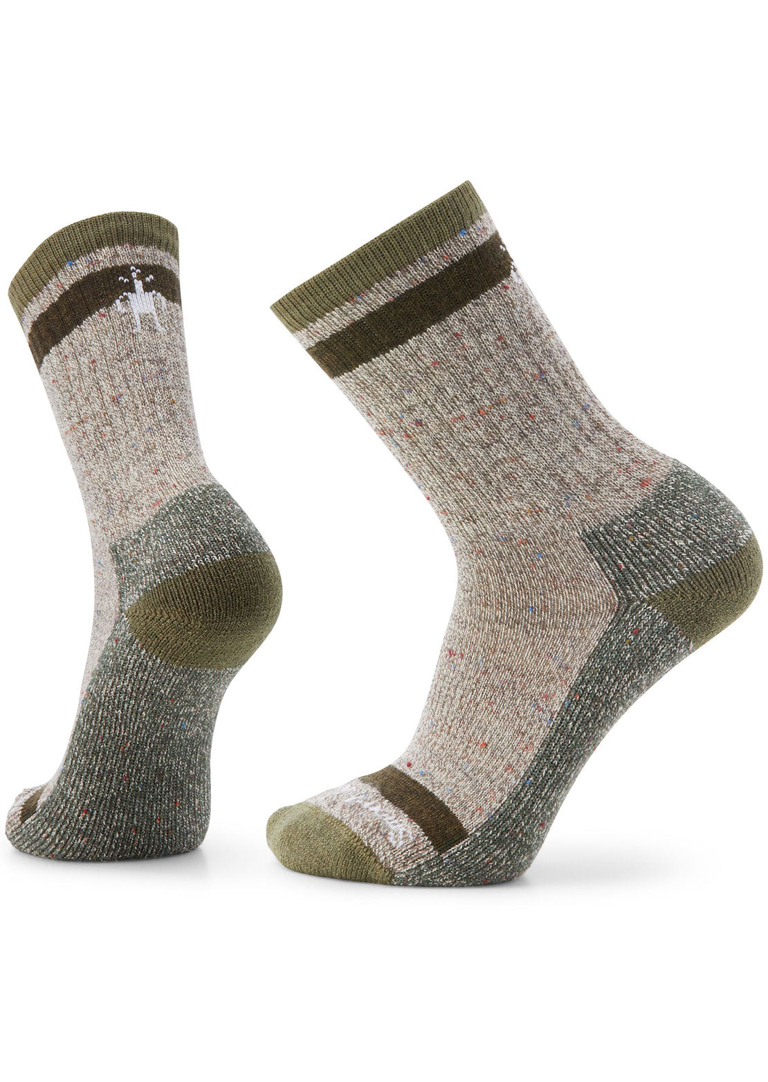 Smartwool Men&#39;s Everyday Larimer Crew Socks Winter Moss