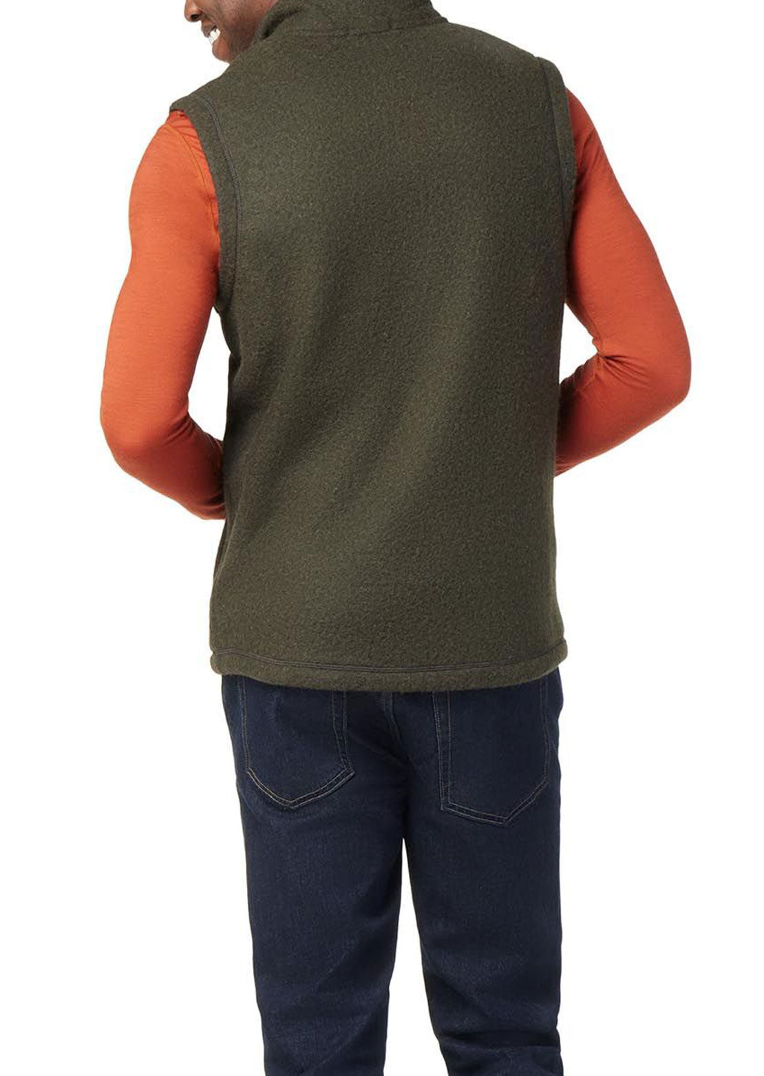 Smartwool Men&#39;s Hudson Trail Fleece Vest North Woods