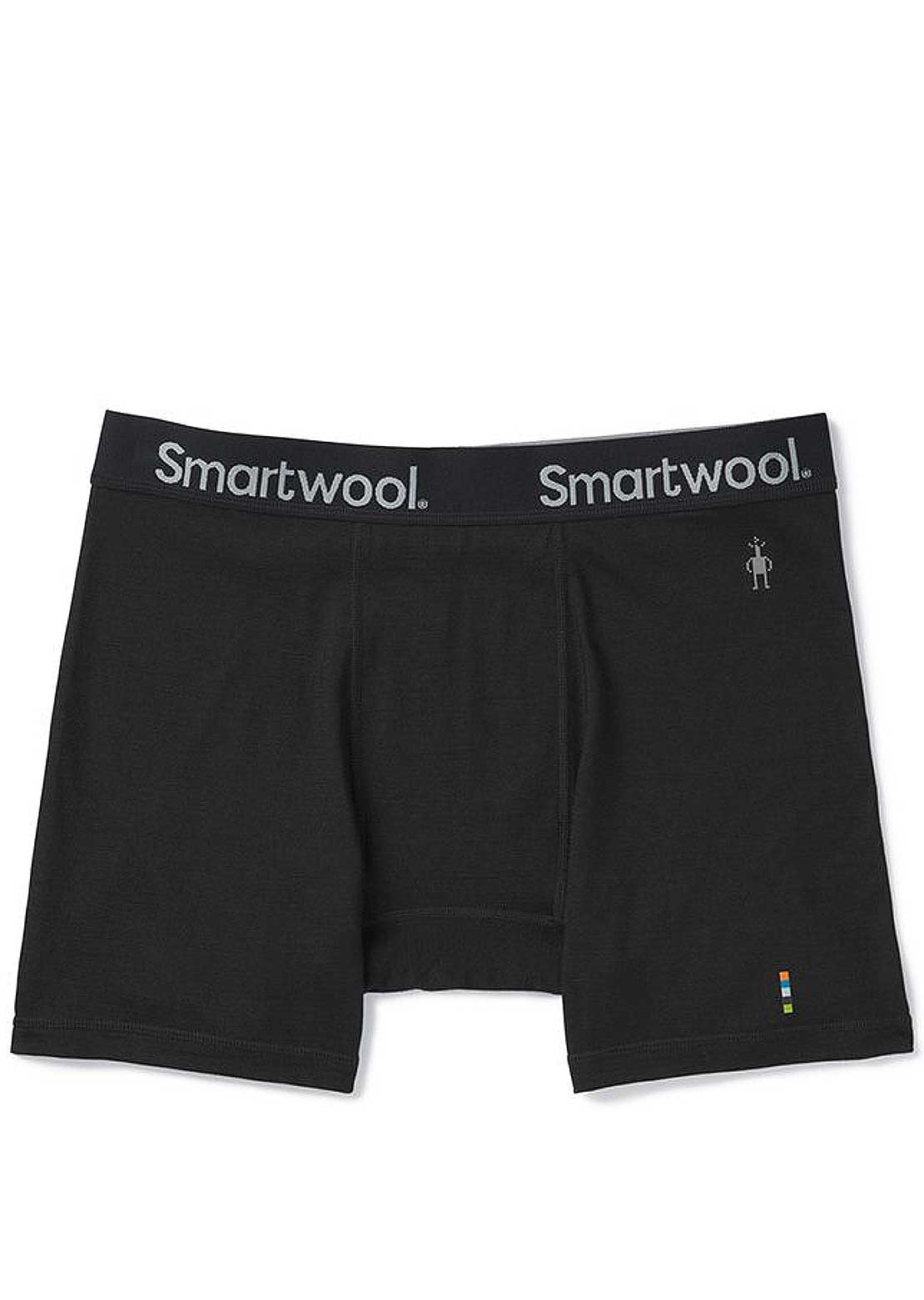 Smartwool Men&#39;s Merino Sport 150 Boxer Brief Black