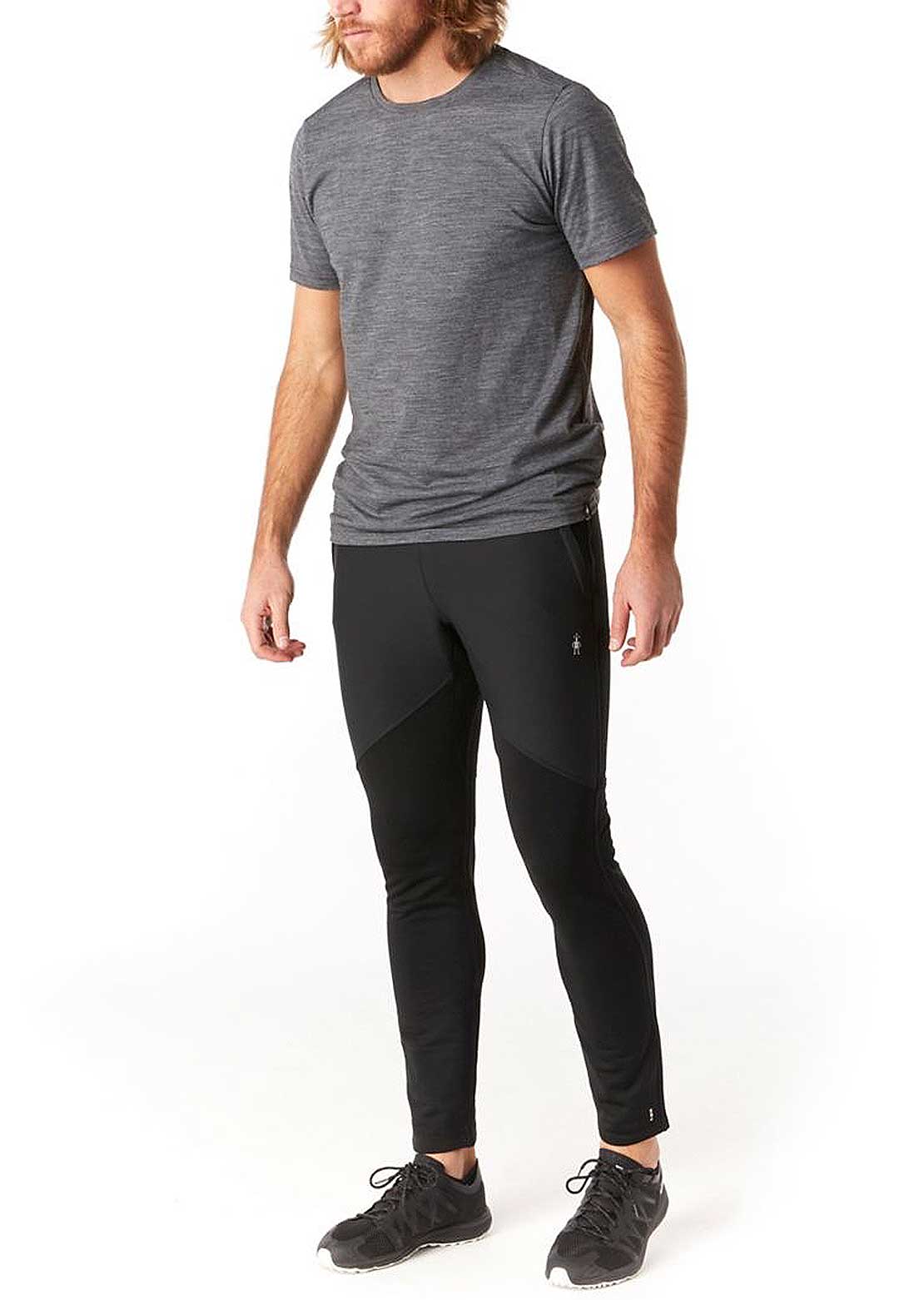 Smartwool Men&#39;s Merino Sport Fleece Base Layer Bottom Black