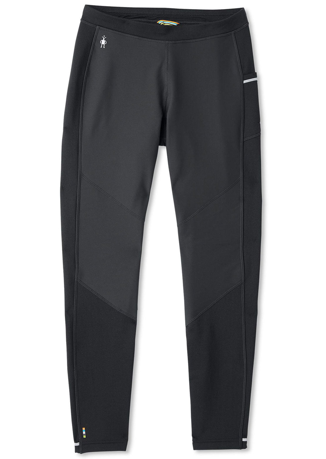 Smartwool Men&#39;s Merino Sport Fleece Wind Base Layer Tights Black