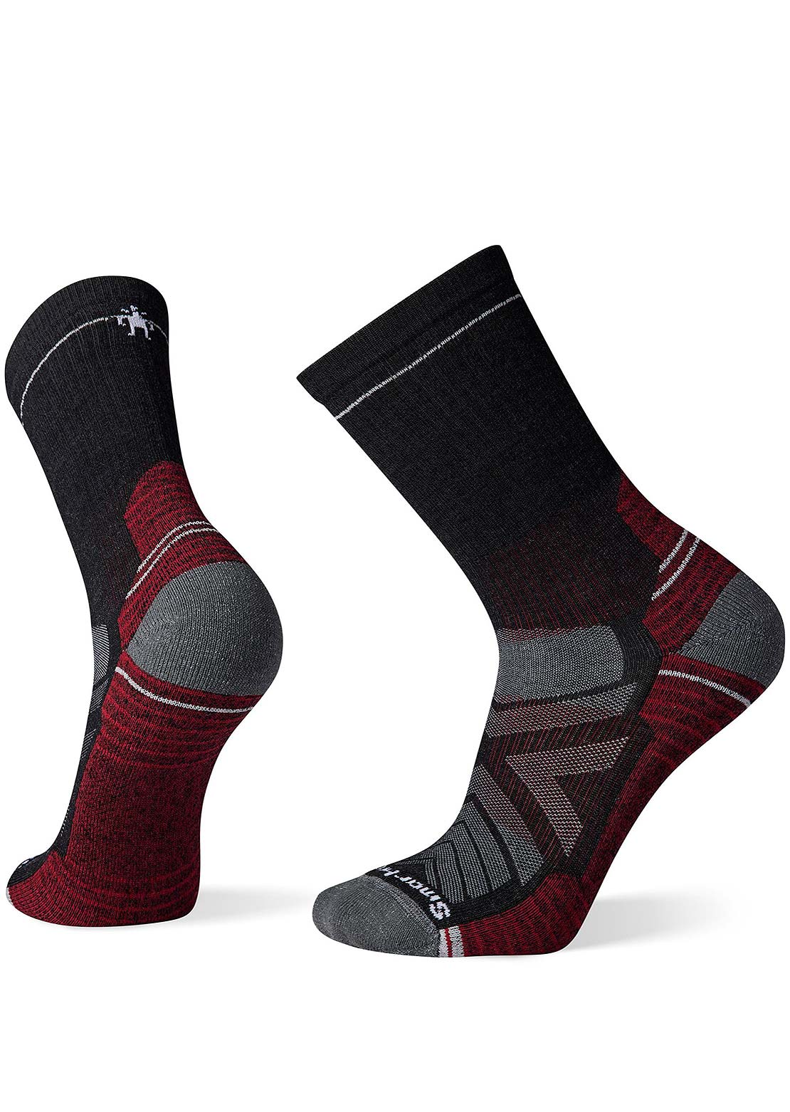 Smartwool Men's Performance Hike Light Cushion Crew Socks Charcoal