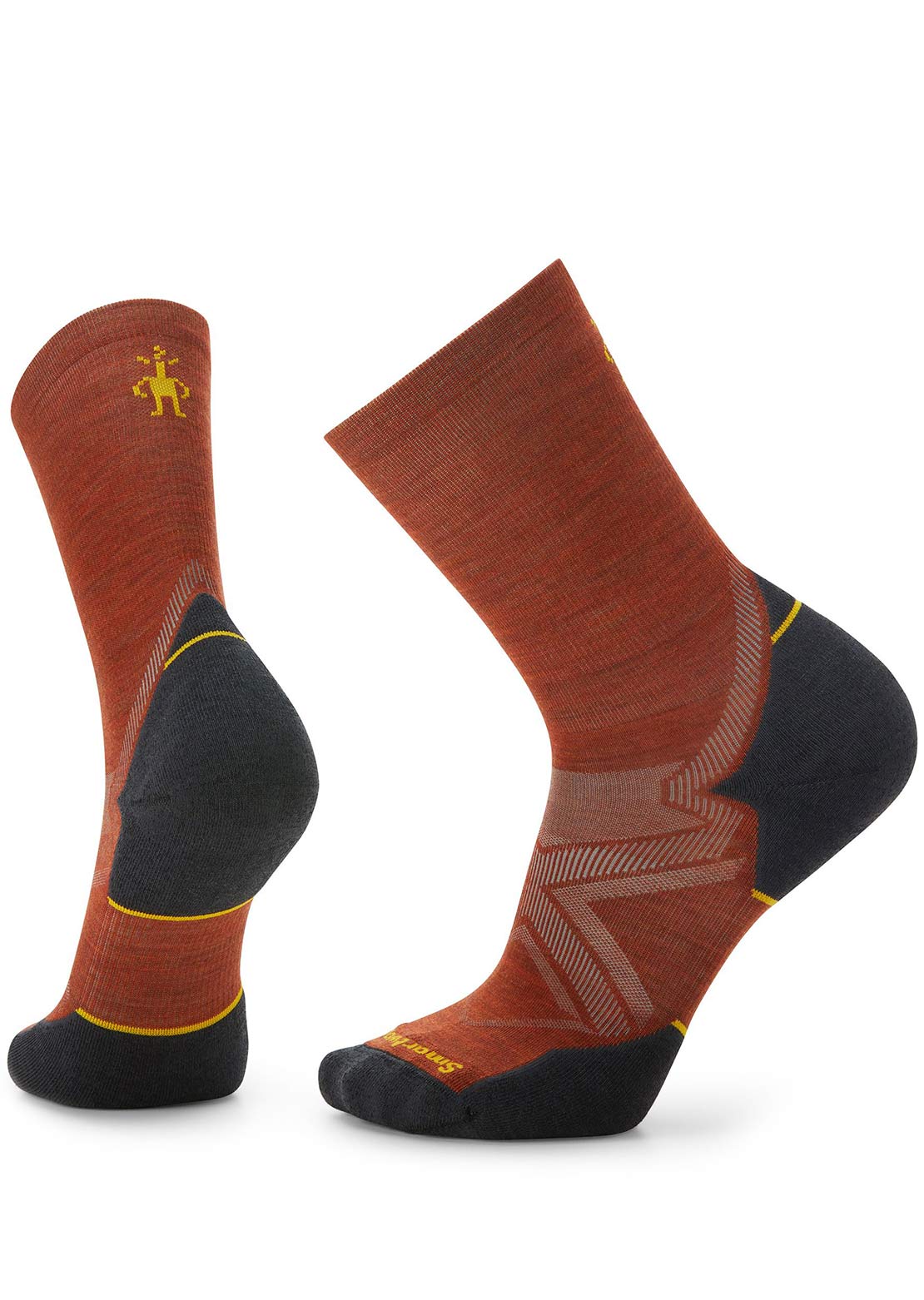 Smartwool Men's Run Cold Weather Targeted Cushion Crew Socks Picante
