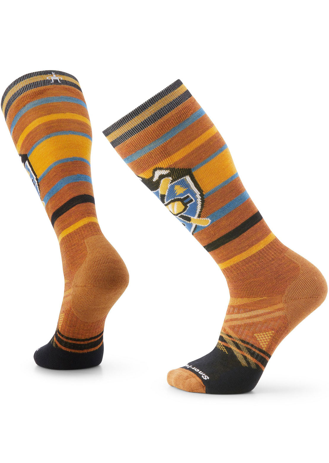 Smartwool Men&#39;s Ski Full Cushion Alpine Edge Socks Acorn