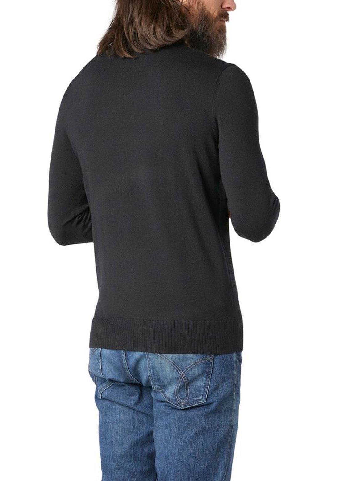 Smartwool Men&#39;s Sparwood Crew Sweater Black