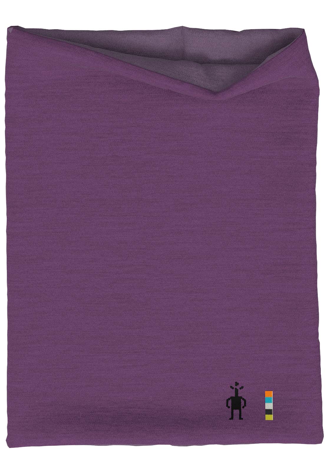 Smartwool Thermal Merino Reversible Neck Gaiter Purple Iris Heather