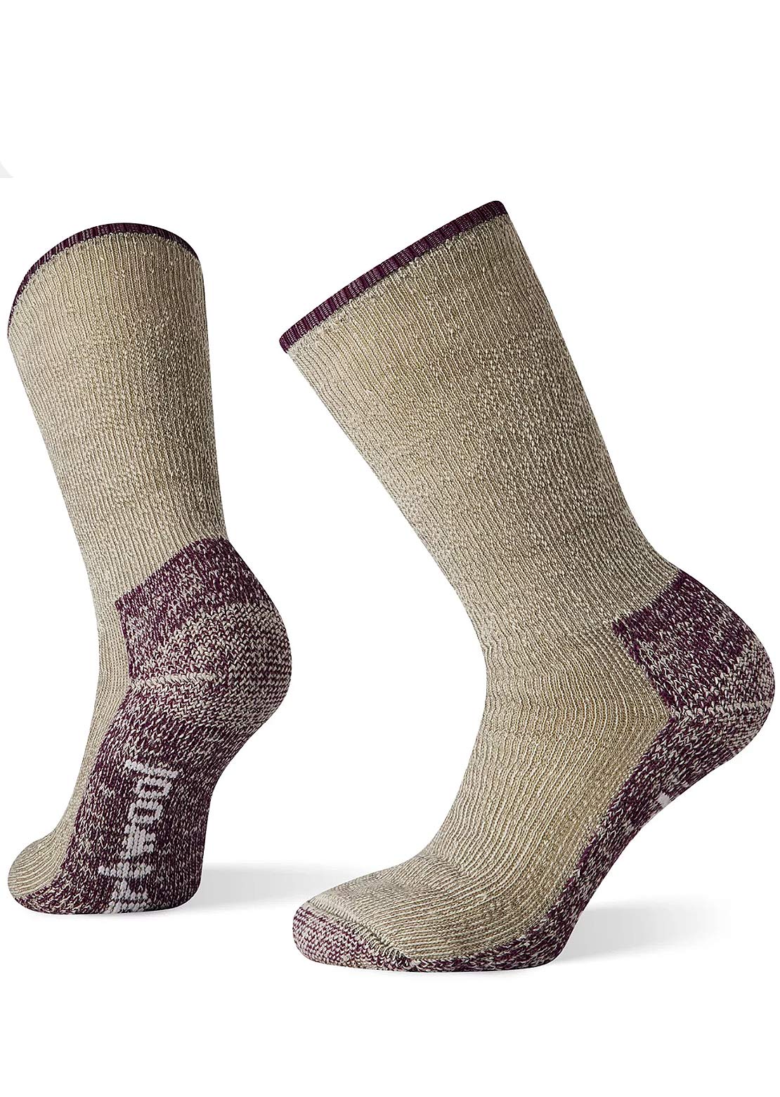 Smartwool Women&#39;s Classic Mountaineer Maximum Cushion Crew Socks Taupe