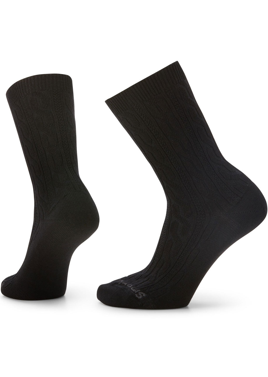 Smartwool Women's Everyday Cable Crew Socks Black
