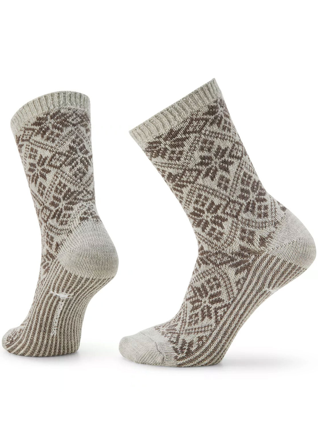 Smartwool Women's Everyday Traditional Snowflake Crew Socks Ash