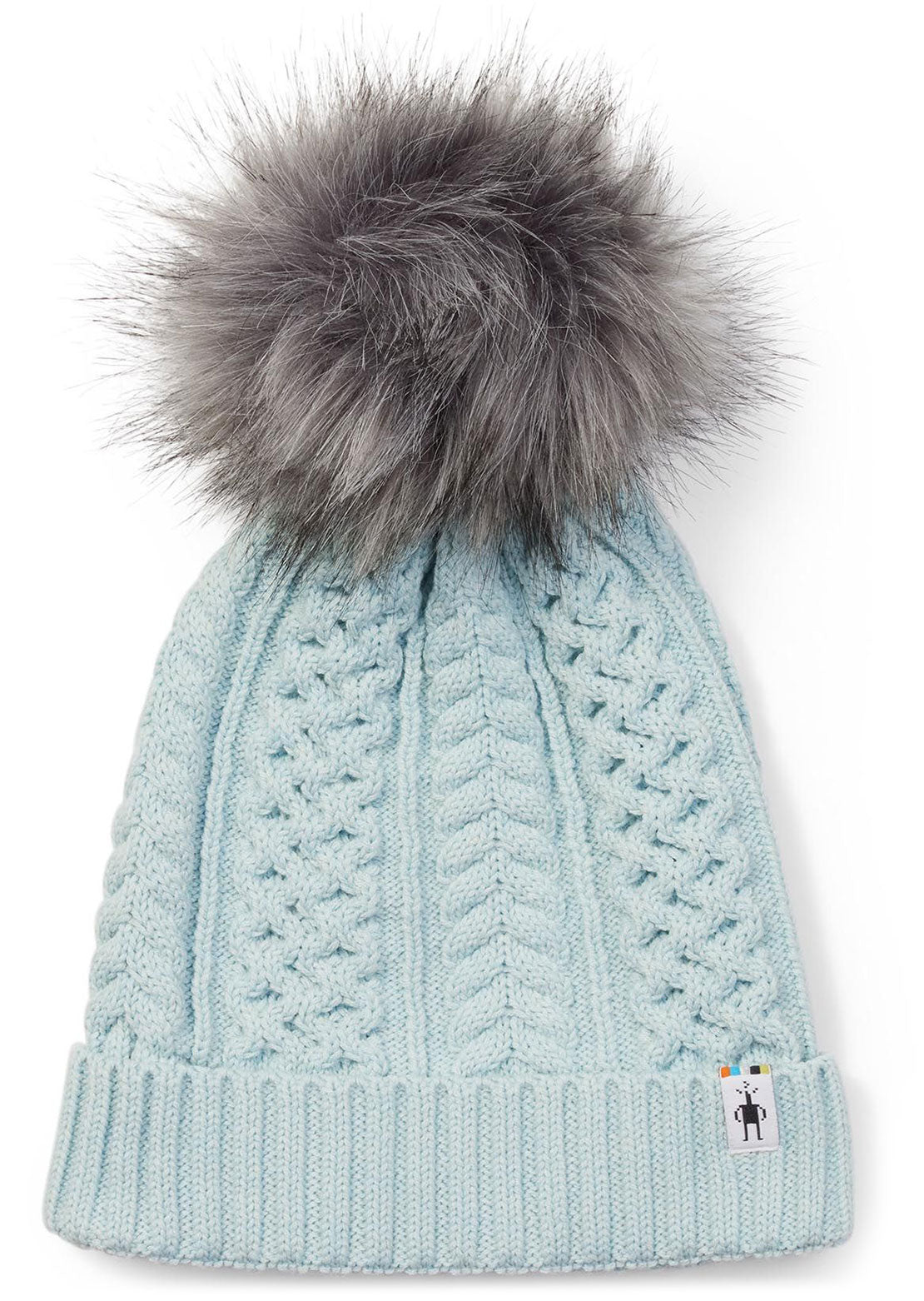 Smartwool Women&#39;s Lodge Beanie Bleached Aqua