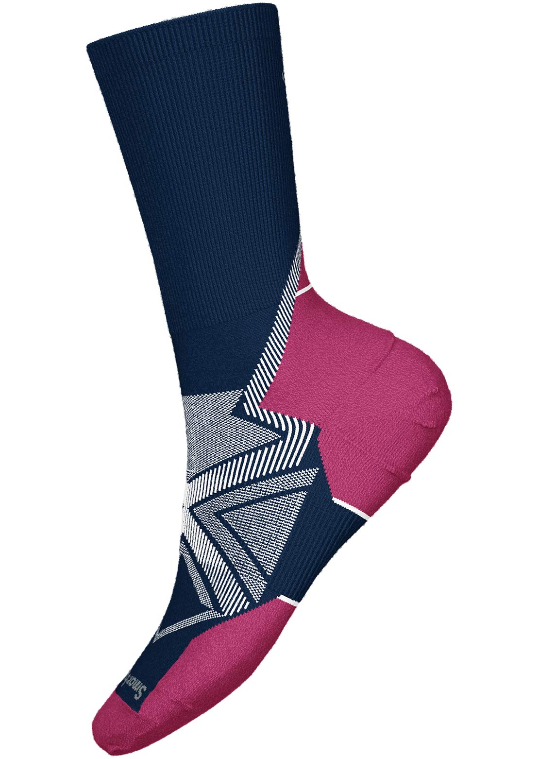 Smartwool Women's Run Cold Weather Targeted Cushion Crew Socks Deep Navy