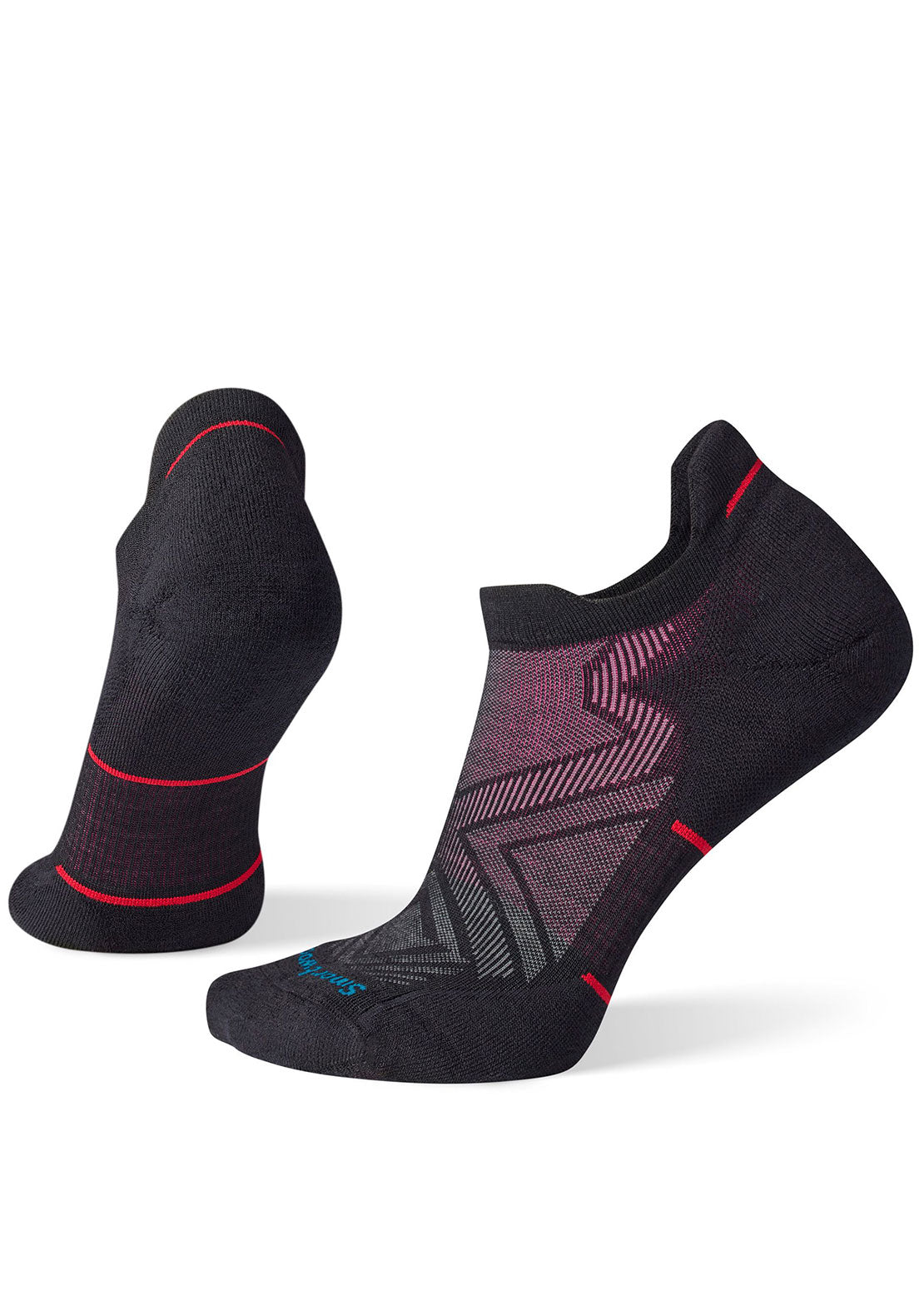 Smartwool Women's Run Targeted Cushion Low Ankle Socks Black