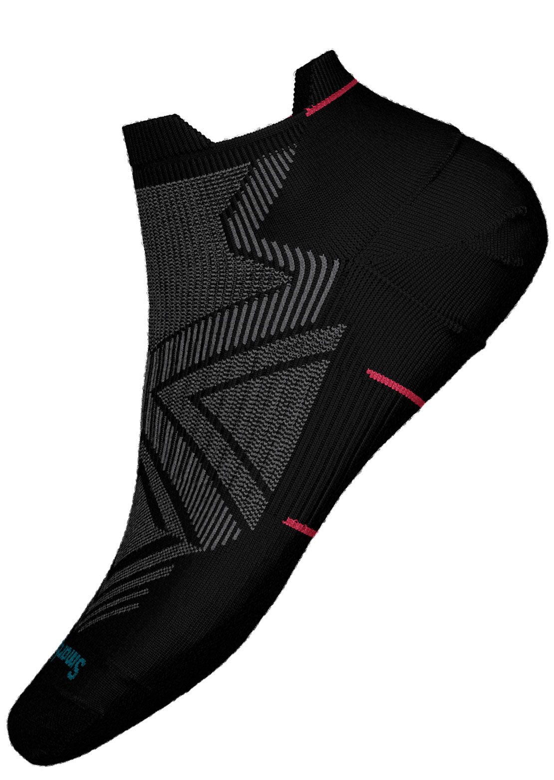 Smartwool Women's Run Targeted Cushion Low Ankle Socks Black