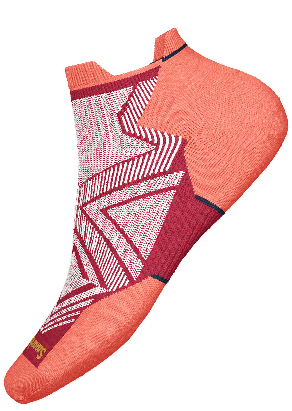 Smartwool Women's Run Targeted Cushion Low Ankle Socks Pomegranate