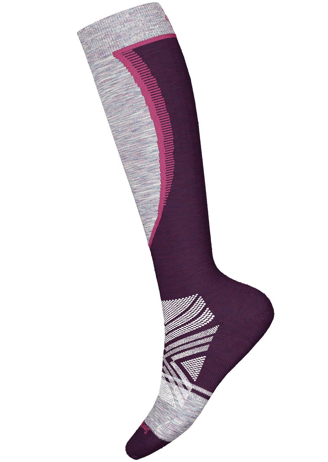 Smartwool Women's Ski Targeted Cushion OTC Socks Purple Iris