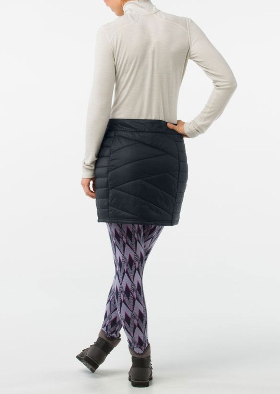 Smartwool Women&#39;s Smartloft Zip Skirt Black