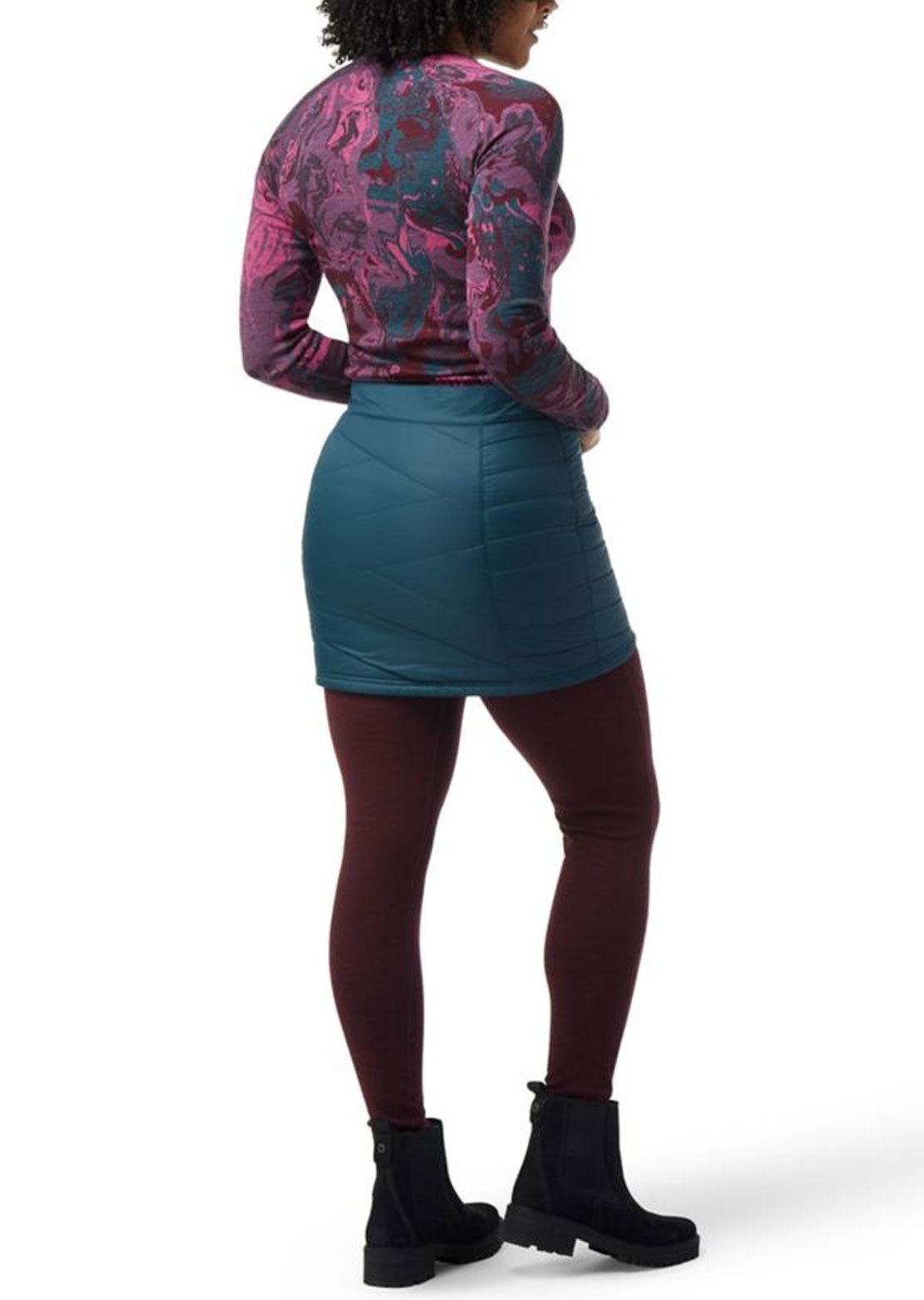 Smartwool Women&#39;s Smartloft Zip Skirt Twilight Blue