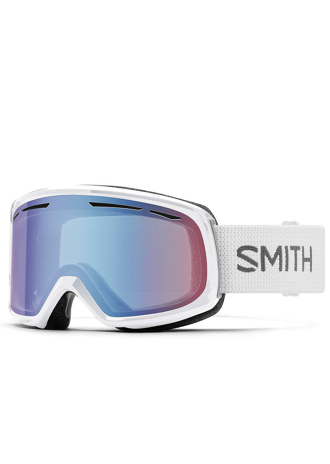Smith Drift Goggles White/Blue Sensor Mirror