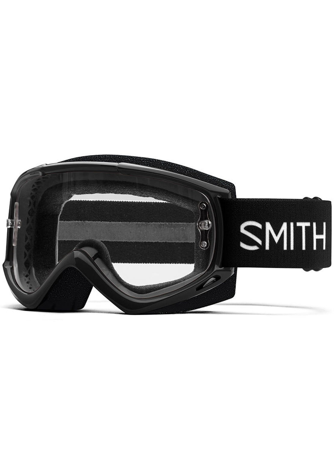 Smith Fuel V.1 Mountain Bike Goggles Black/Clear Anti-Fog