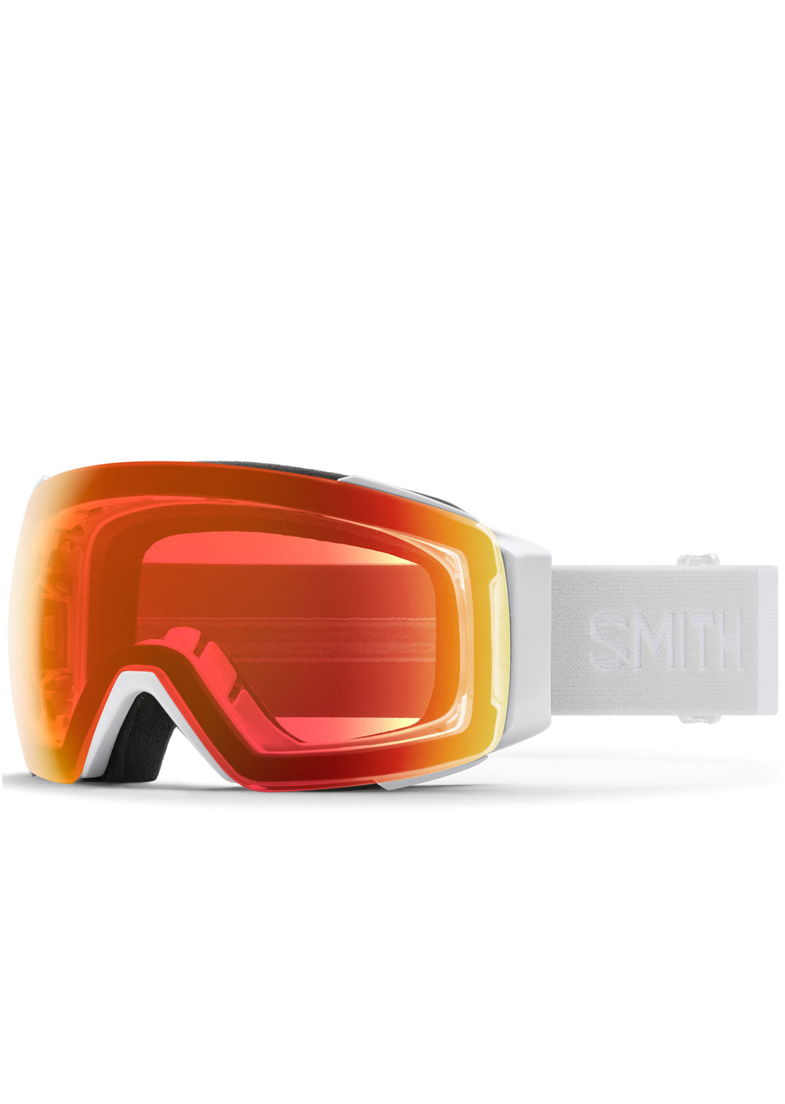 Smith I/O Mag Goggles White Vapor/ChromaPop Everyday Red Mirror