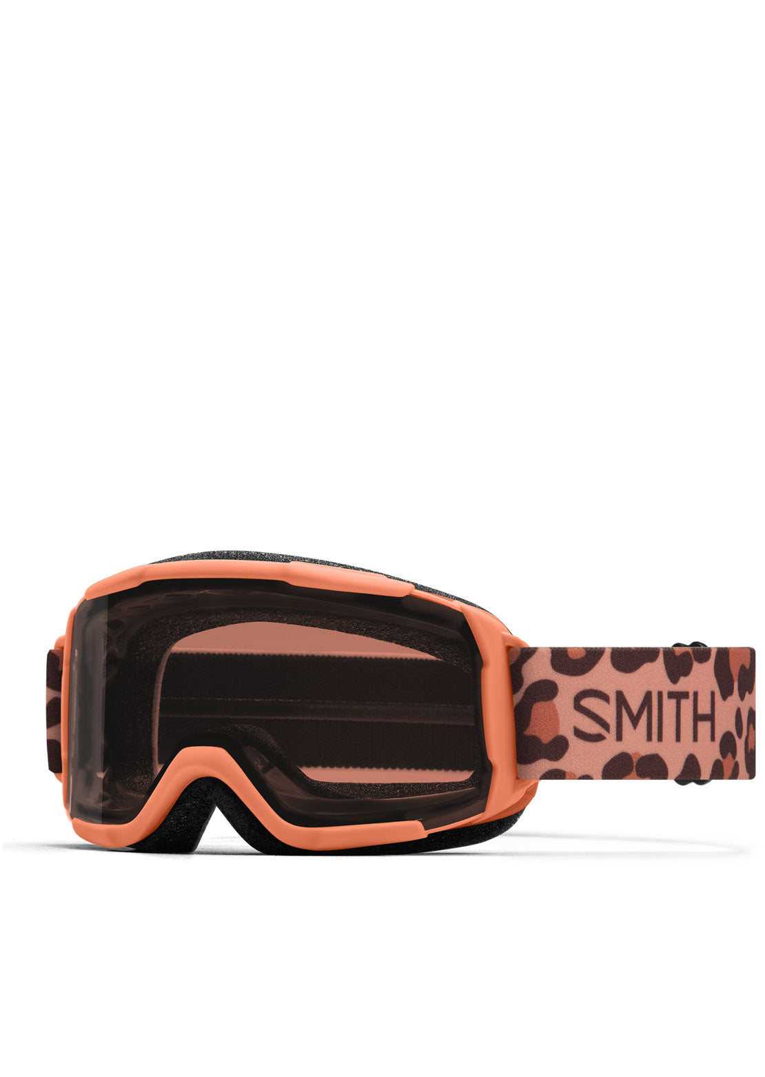 Smith Junior Daredevil Goggles Coral Cheetah Print/RC36