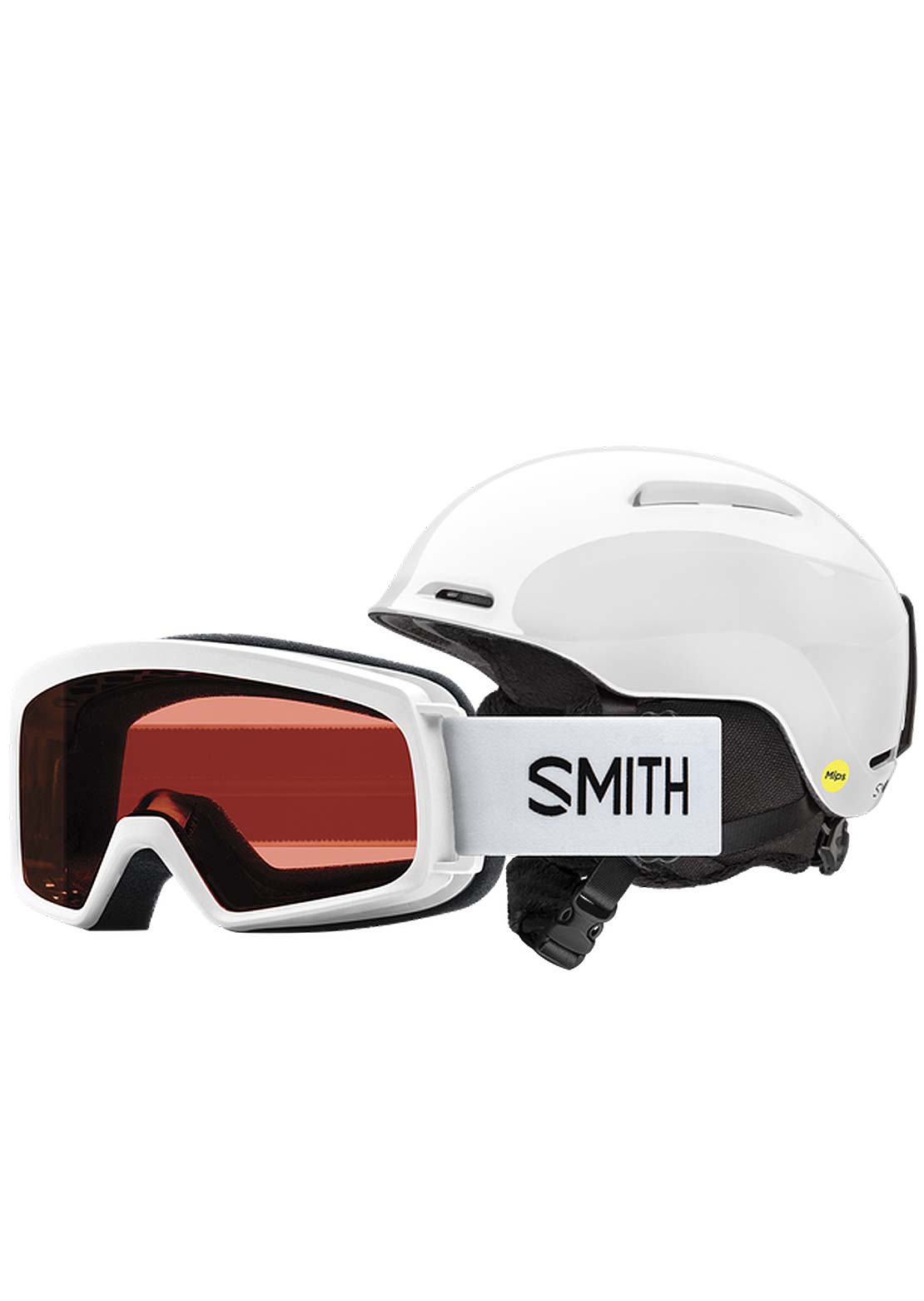 Smith Junior Glide Jr. MIPS Rascal Combo Winter Helmet White