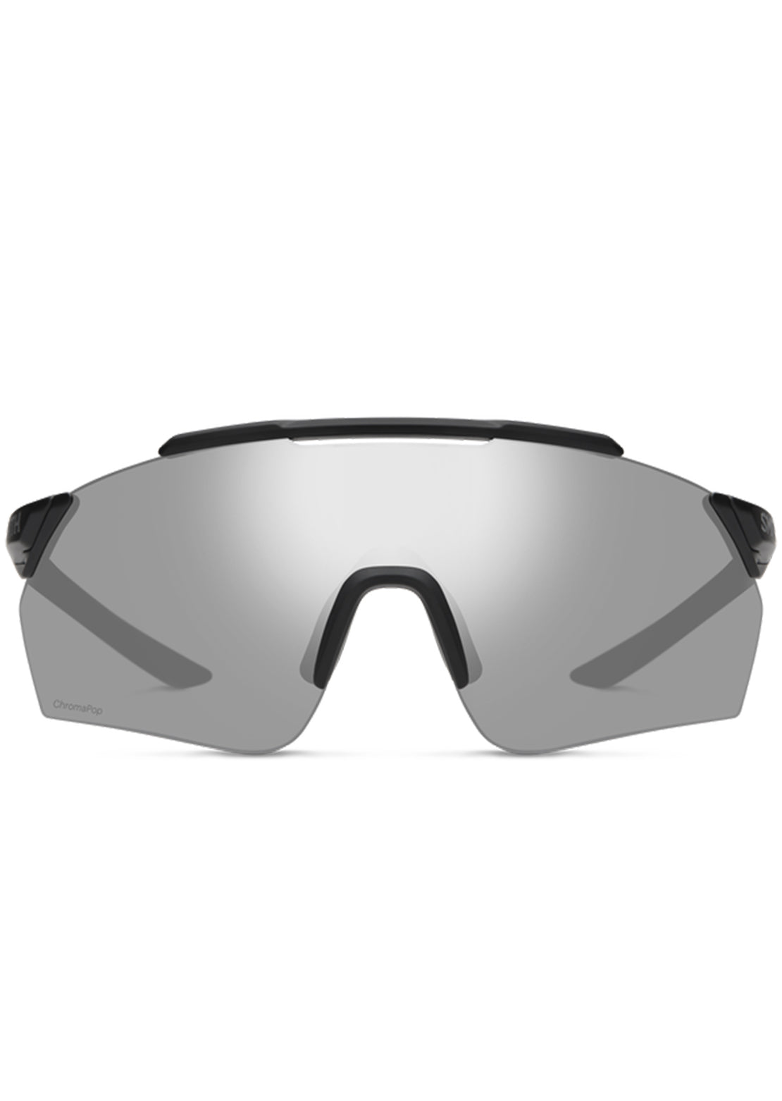 Smith Ruckus Bike Sunglasses Matte Black/ChromaPop Platinum Mirror