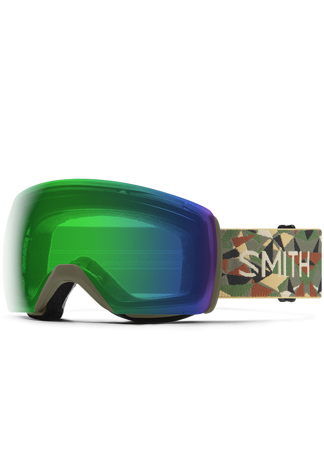 Smith Skyline XL Goggles Alder Geo Camo/ChromaPop Everyday Green Mirror