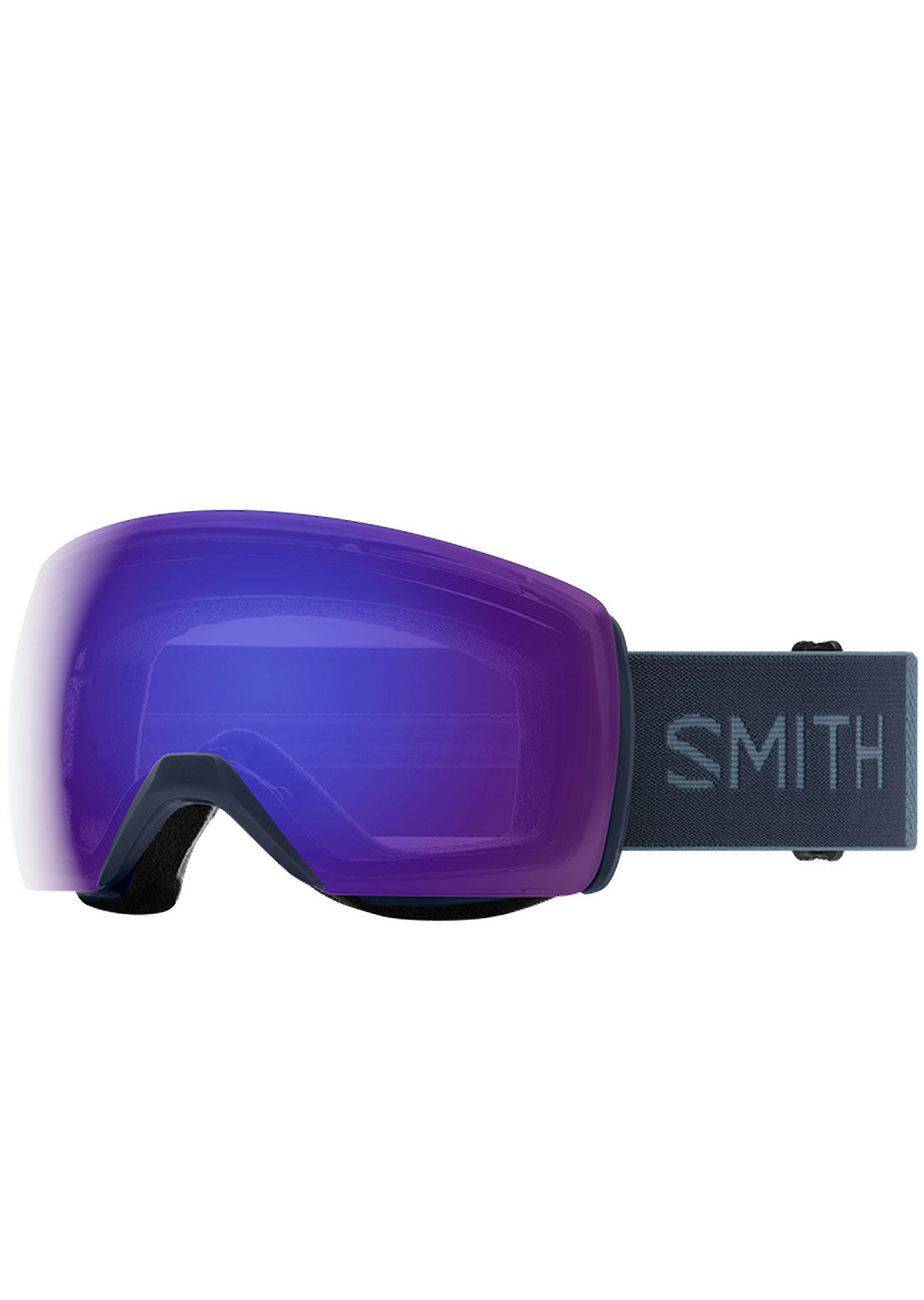 Smith Skyline XL Goggles French Navy/Chromapop Everyday Violet Mirror
