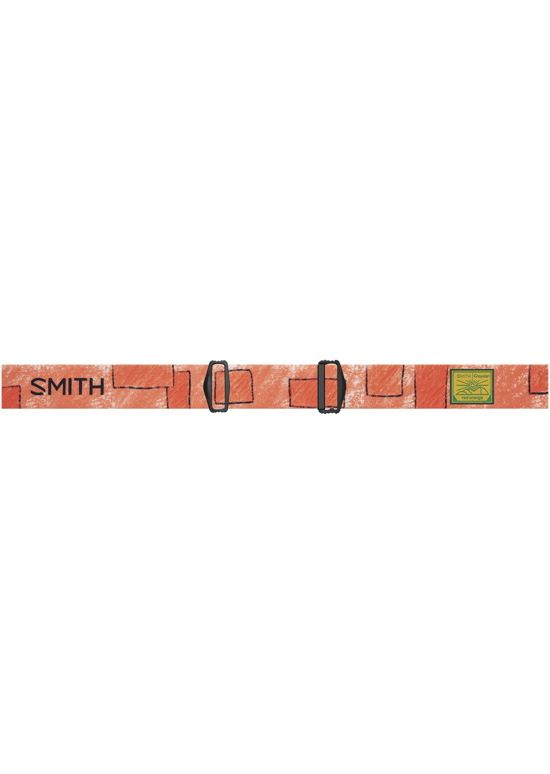 Smith Squad Goggles Crayola Red Orange x Smith/ChromaPop Everyday Green Mirror