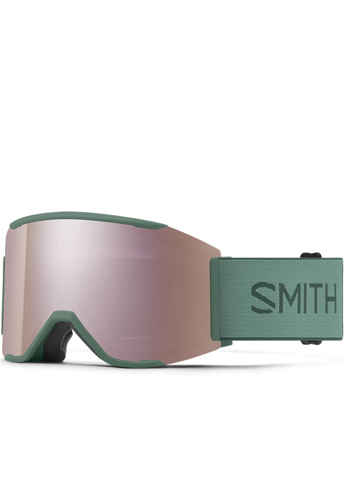 Smith Squad Mag Goggles Alpine Green/ChromaPop Everyday Rose Gold Mirror