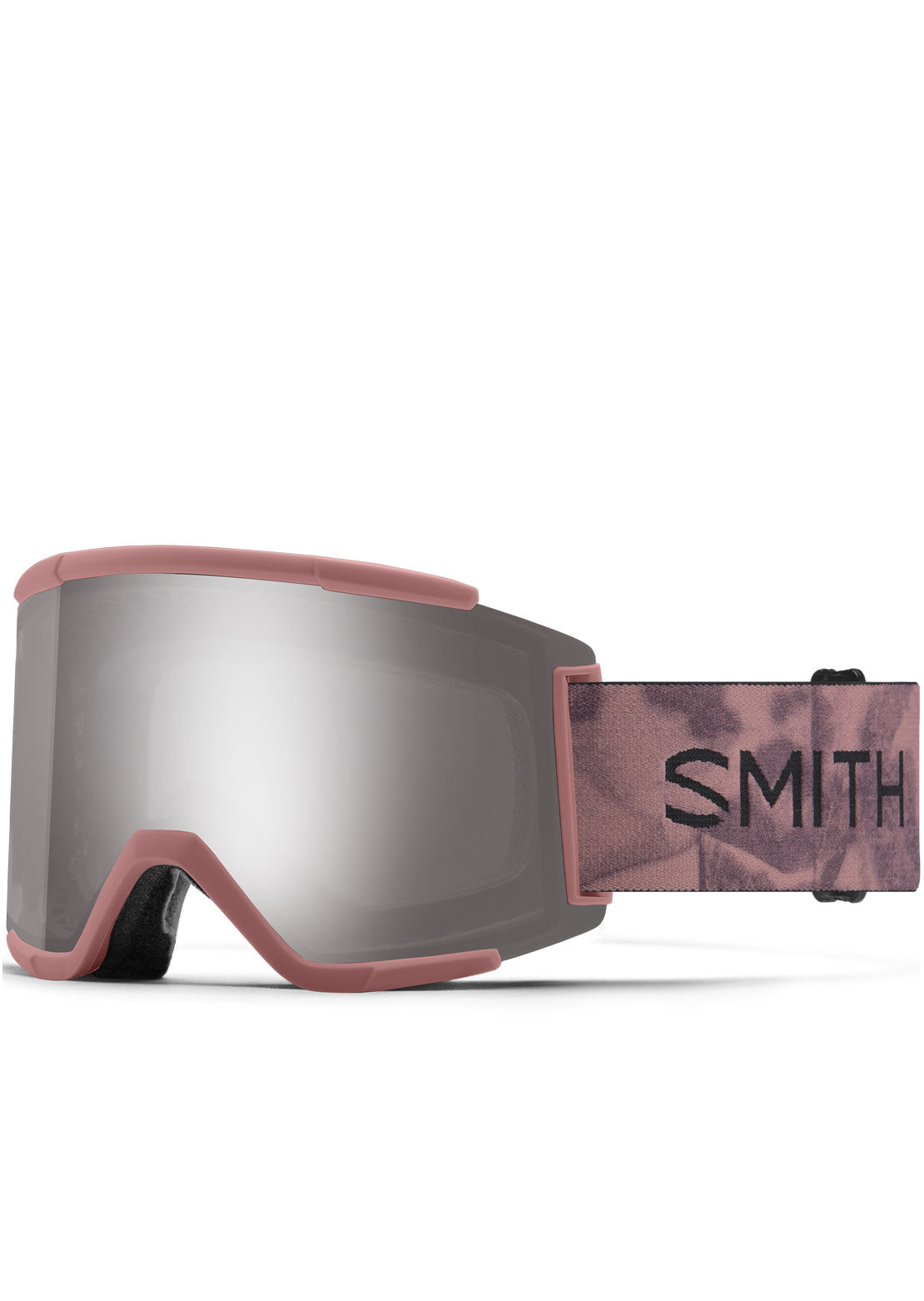 Smith Squad XL Goggles Chalk Rose Bleached/ChromaPop Sun Platinum Mirror