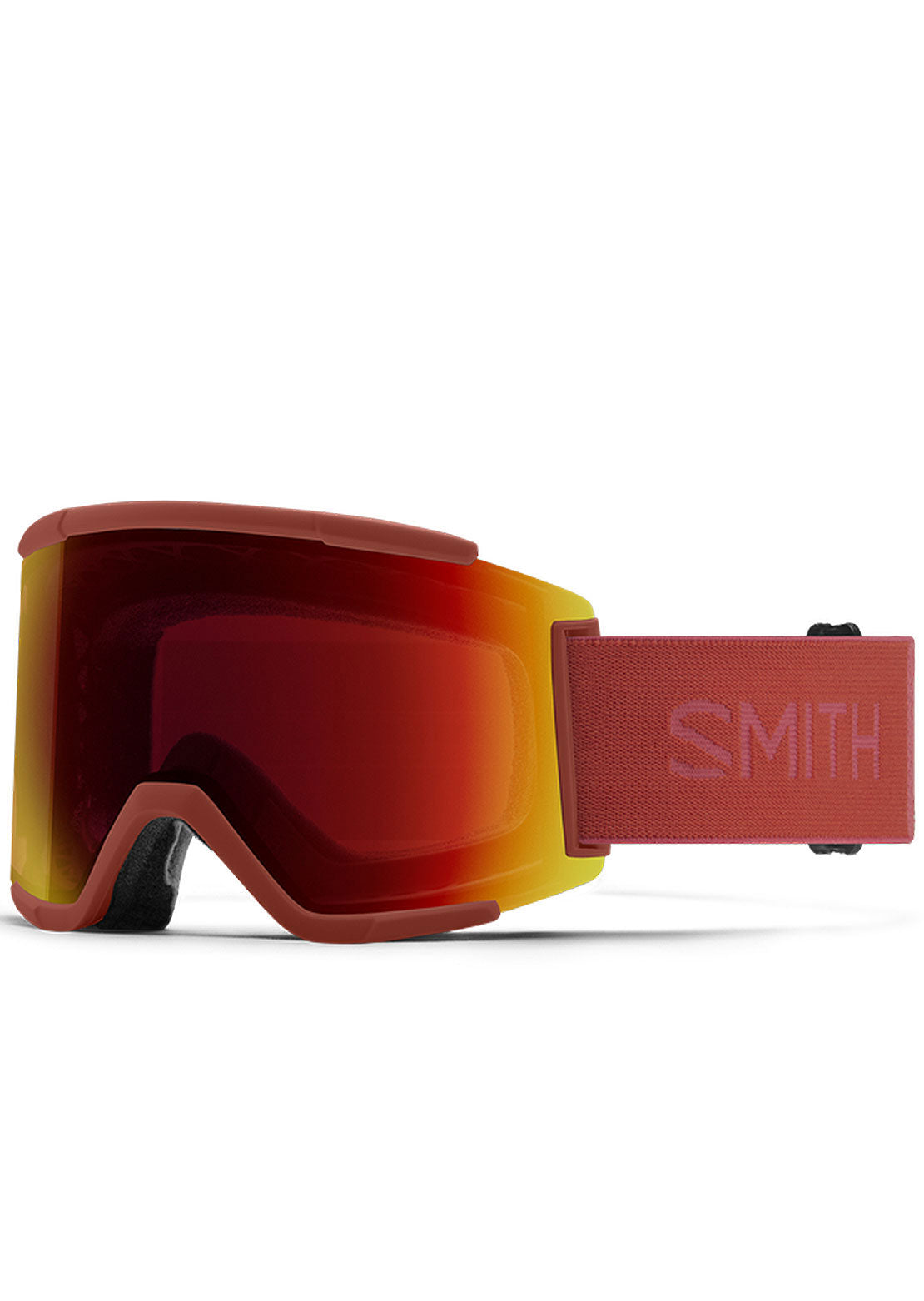Smith Squad XL Goggles Clay Red/ChromaPop Sun Red Mirror