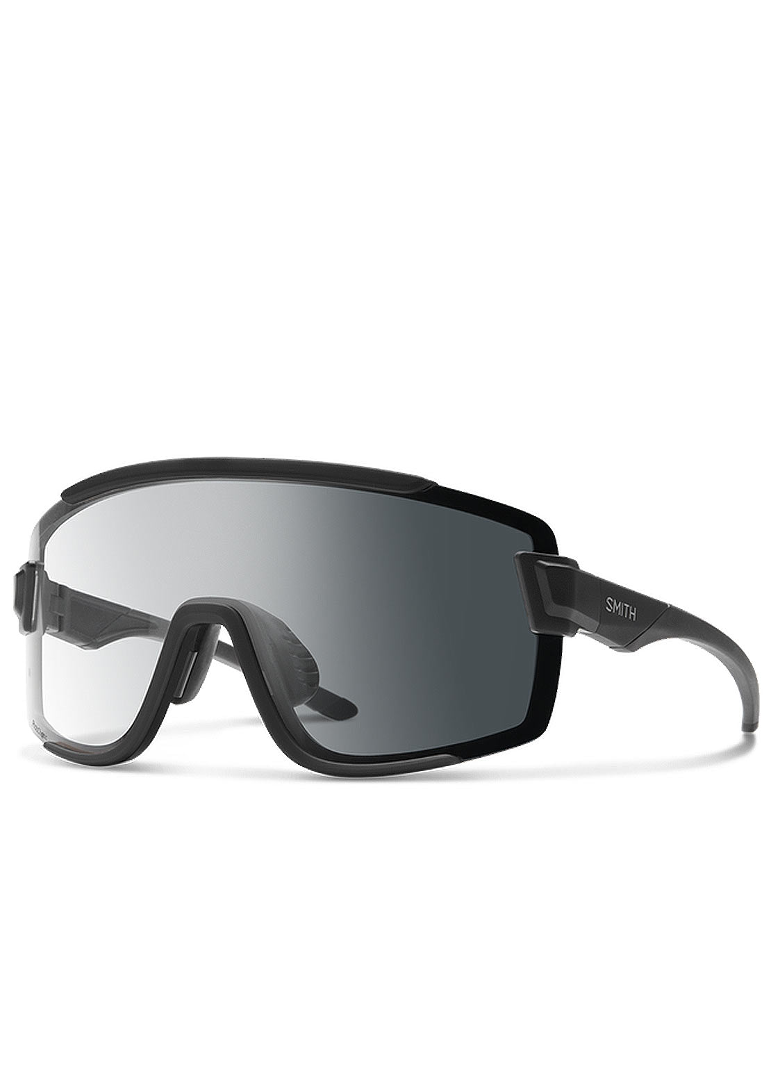 Smith Wildcat Bike Sunglasses Matte Black/Photochromic Clear To Gray