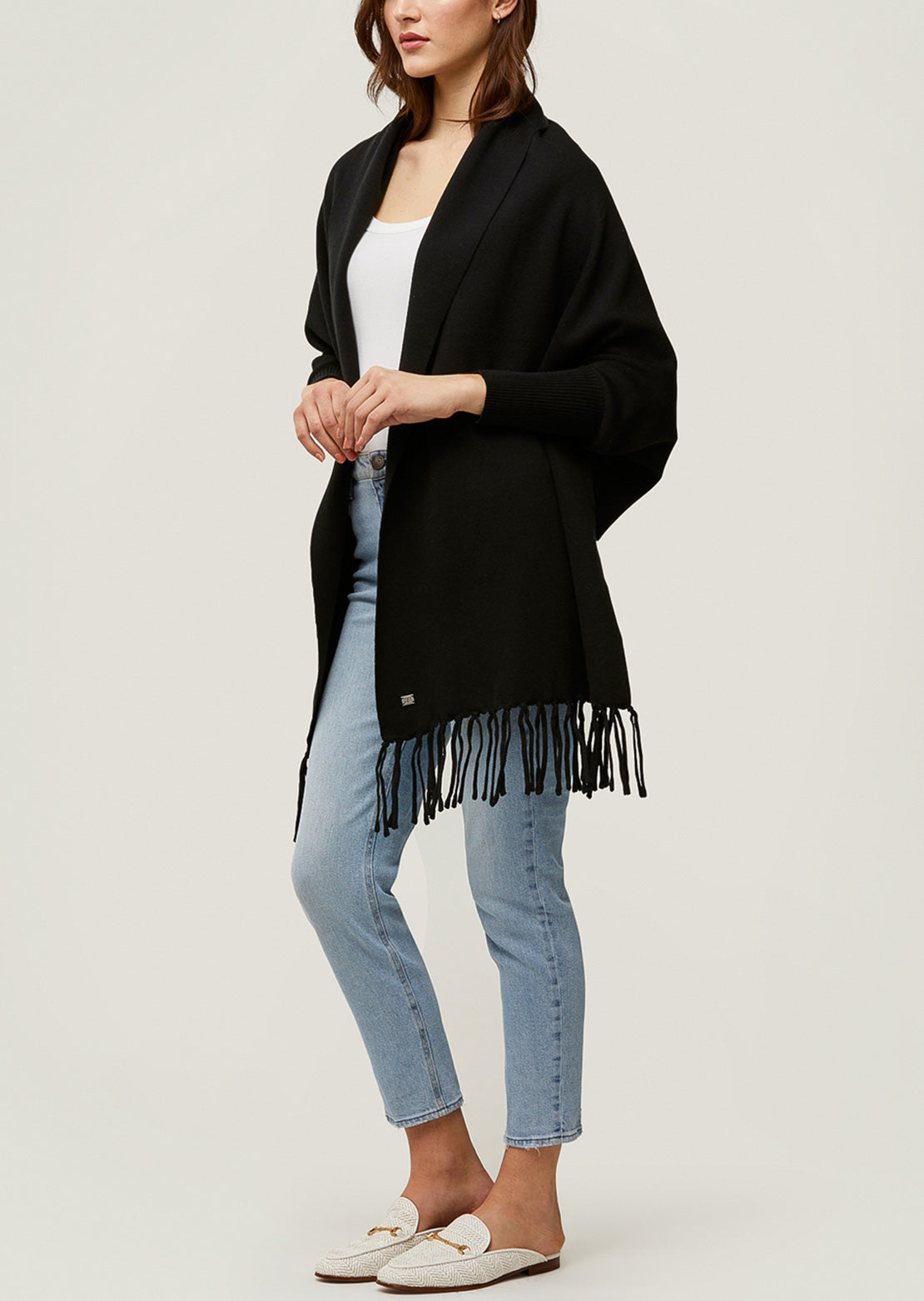 Soia &amp; Kyo Women&#39;s Miku Knitted Sweater Black