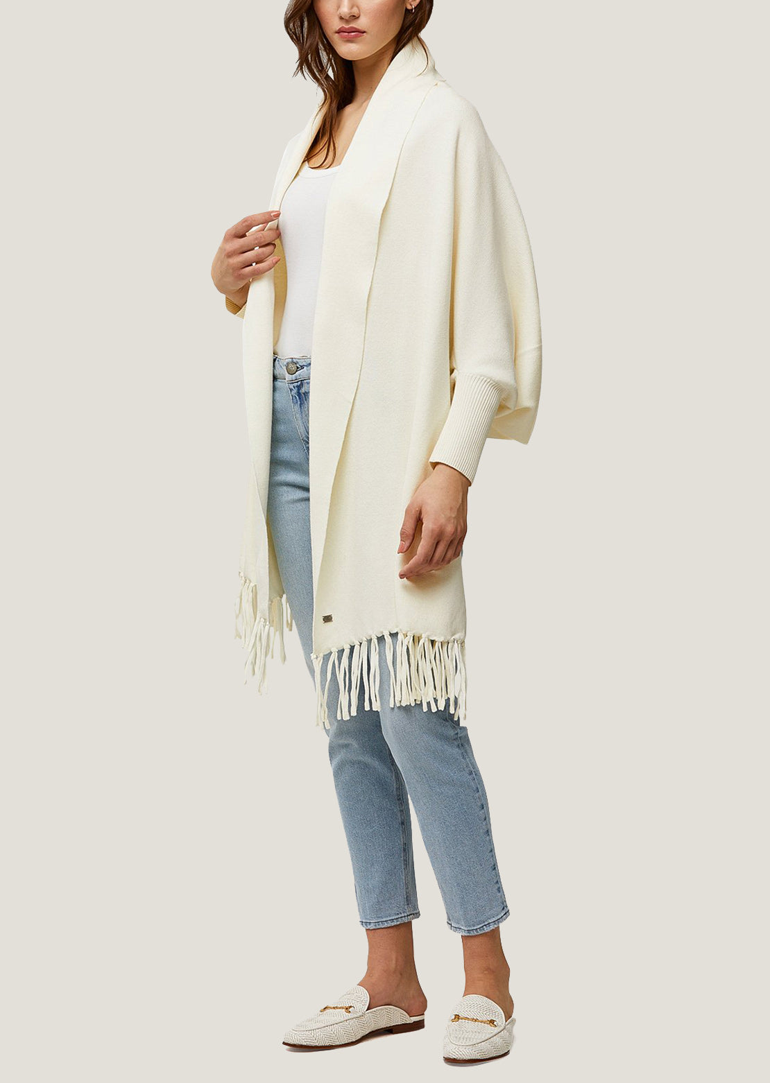 Soia &amp; Kyo Women&#39;s Miku Knitted Sweater Powder