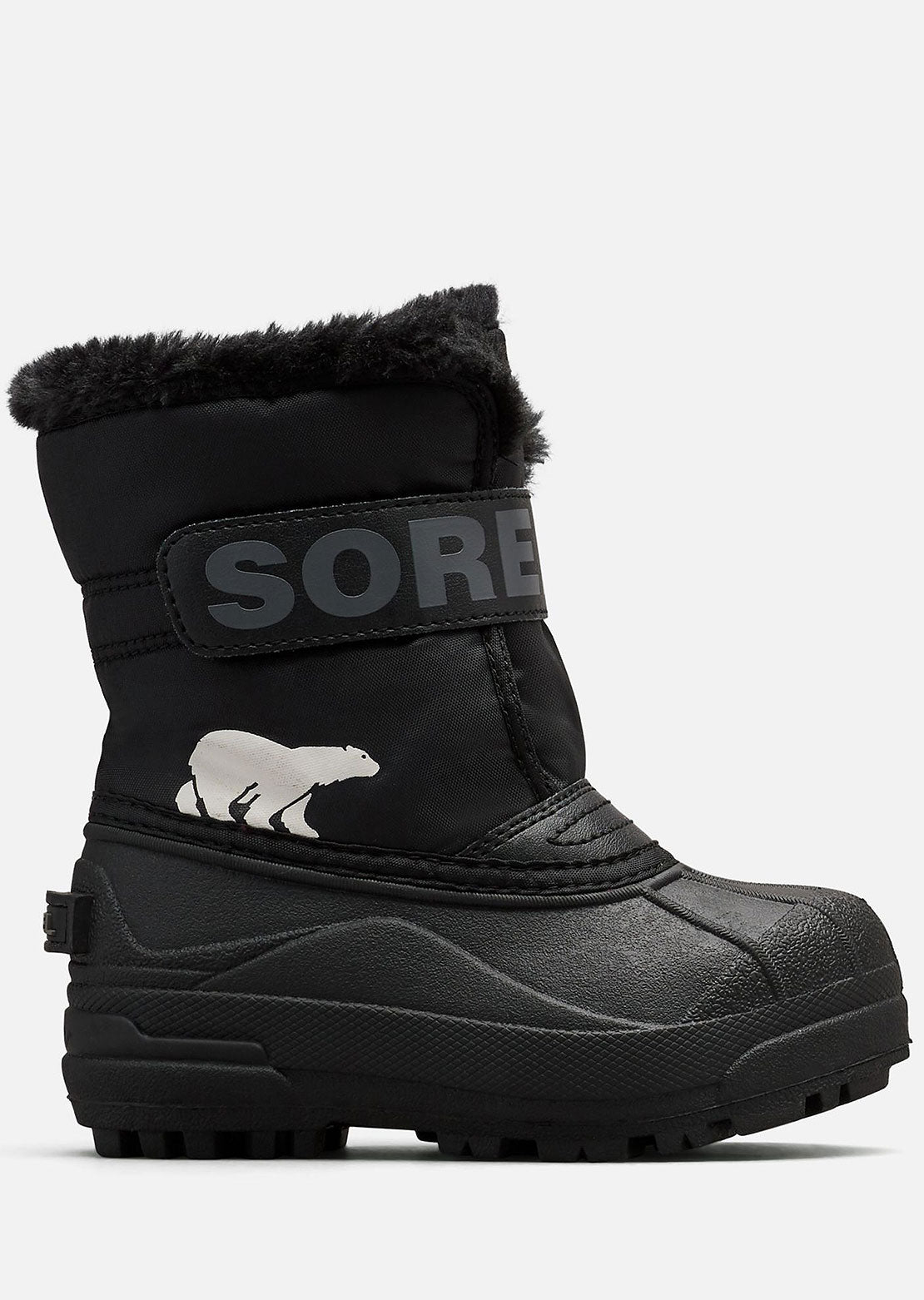 Sorel Infant Snow Commander Boots Black/Charcoal