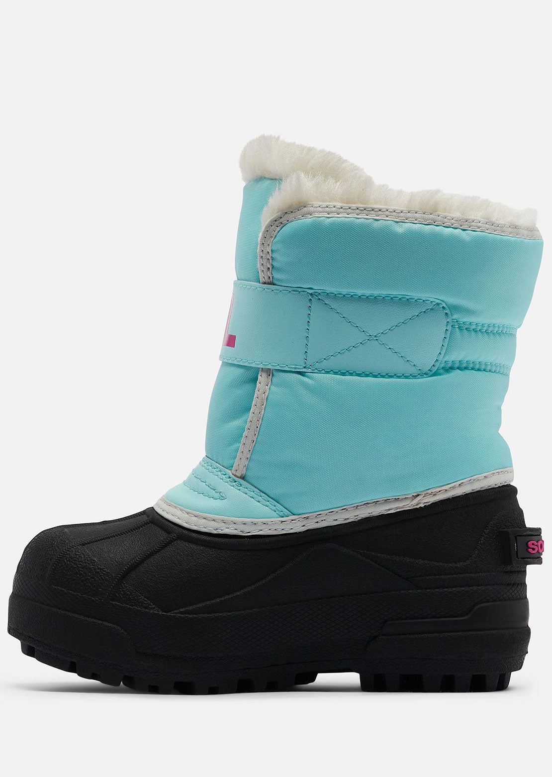 Sorel Infant Snow Commander Boots Ocean Surf/Cactus Pink