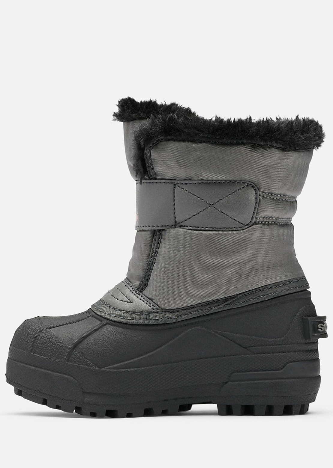 Sorel Infant Snow Commander Boots Quarry/Cherrybomb