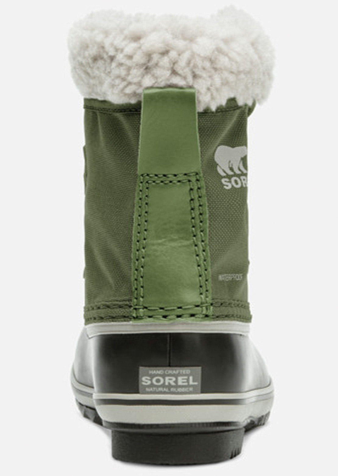 Sorel Infant Yoot PAC Nylon Waterproof Boots Hiker Green