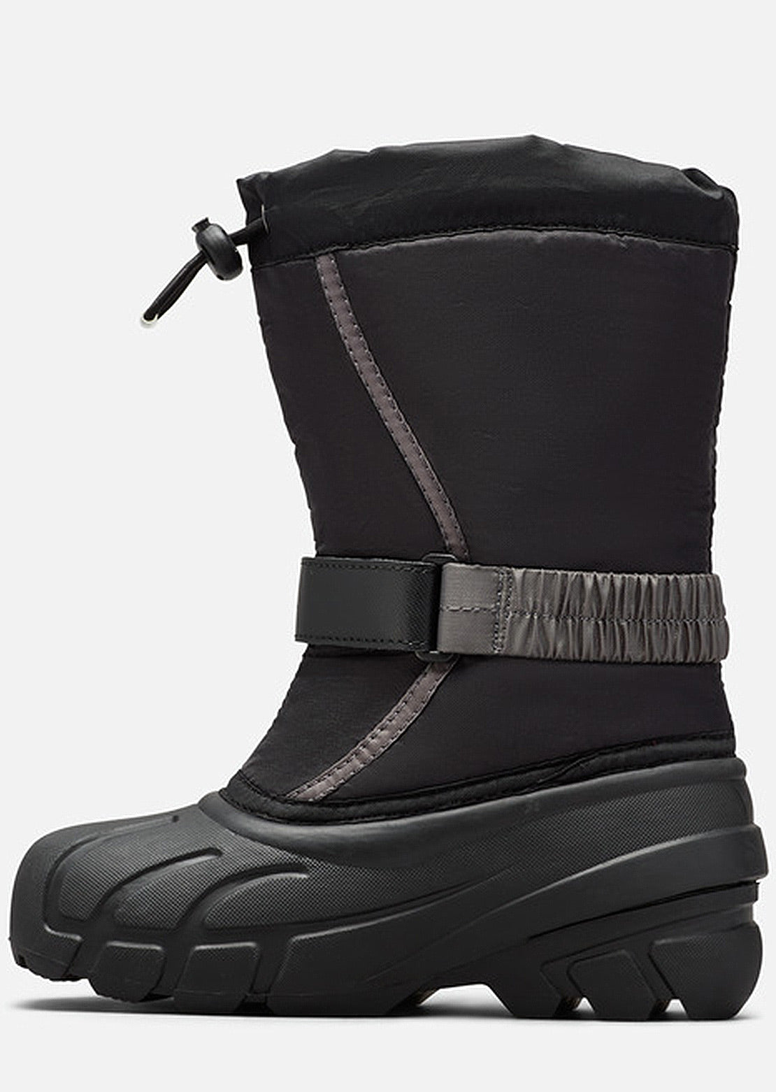Sorel Junior Flurry Winter Boots Black/City Grey