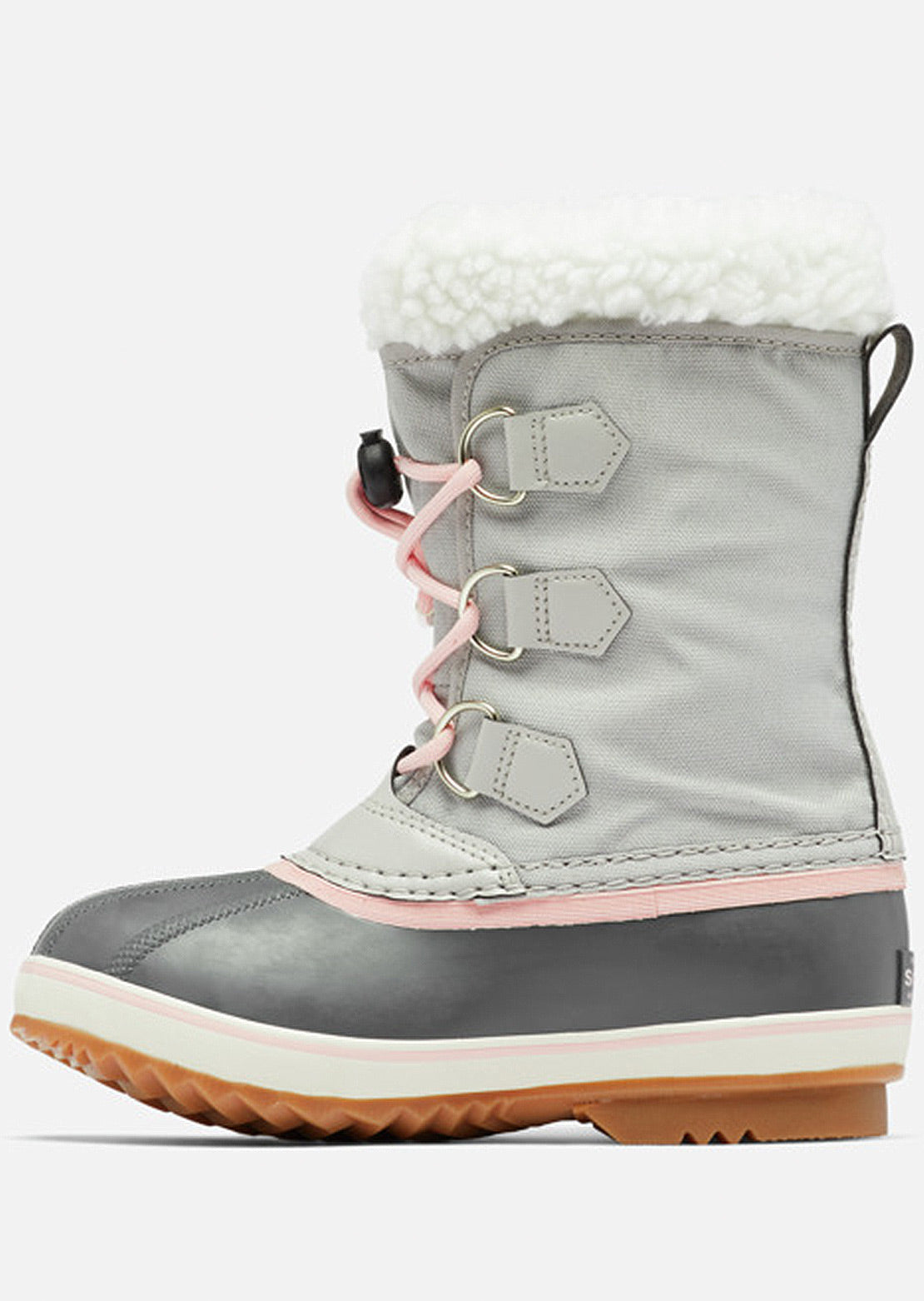 Sorel Junior Yoot PAC Nylon Winter Boots Dove/Gum 2