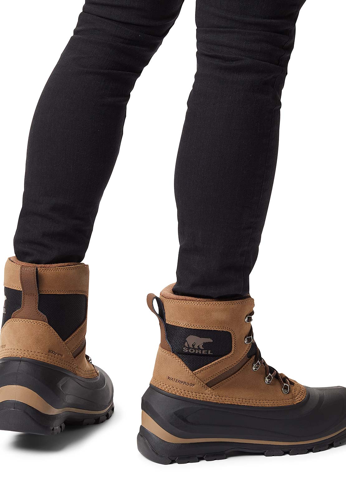 Sorel Men&#39;s Buxton Lace Winter Boots Delta/Black
