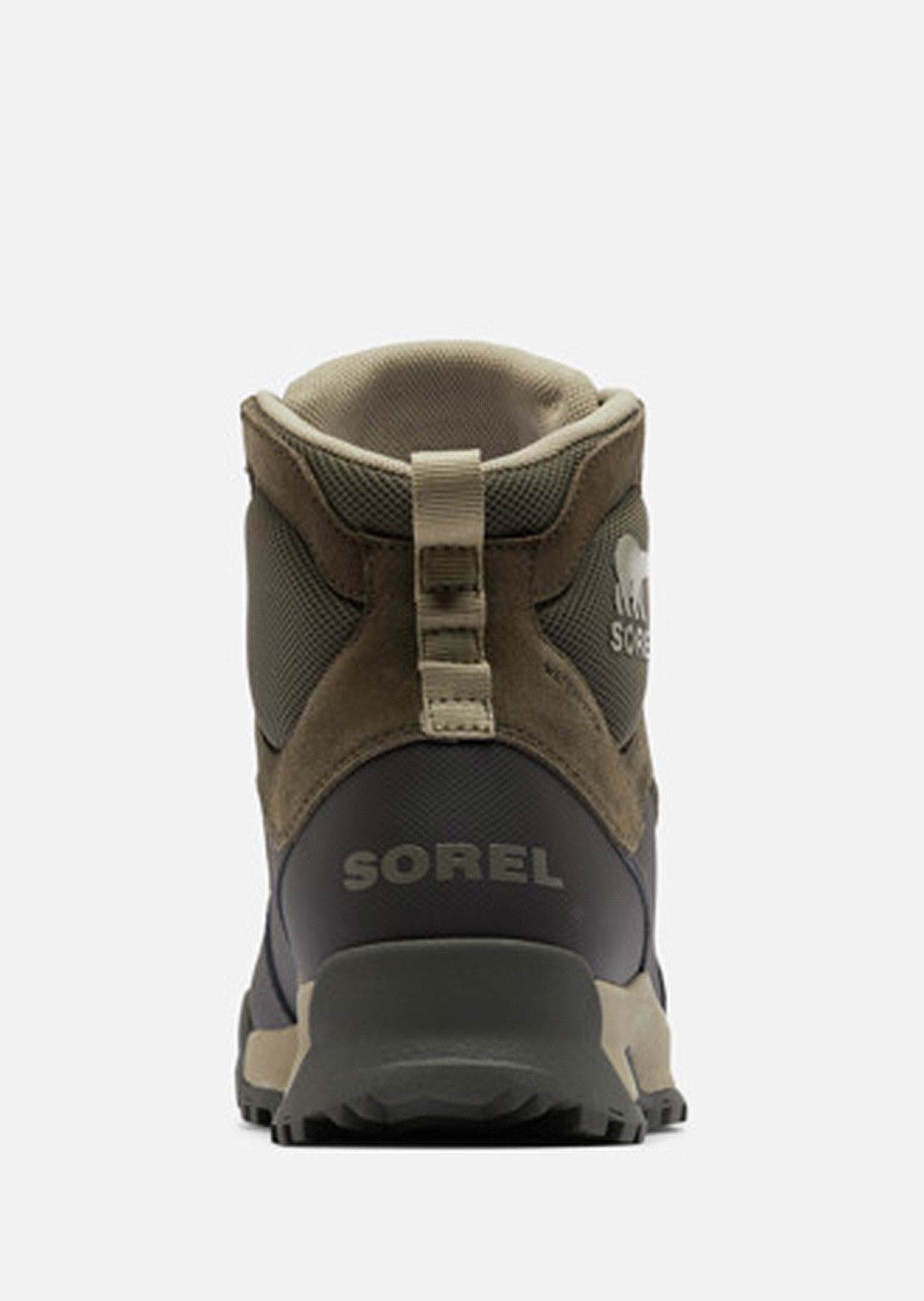 Sorel Men&#39;s Buxton Lite Lace WP Winter Boots Major/Jet