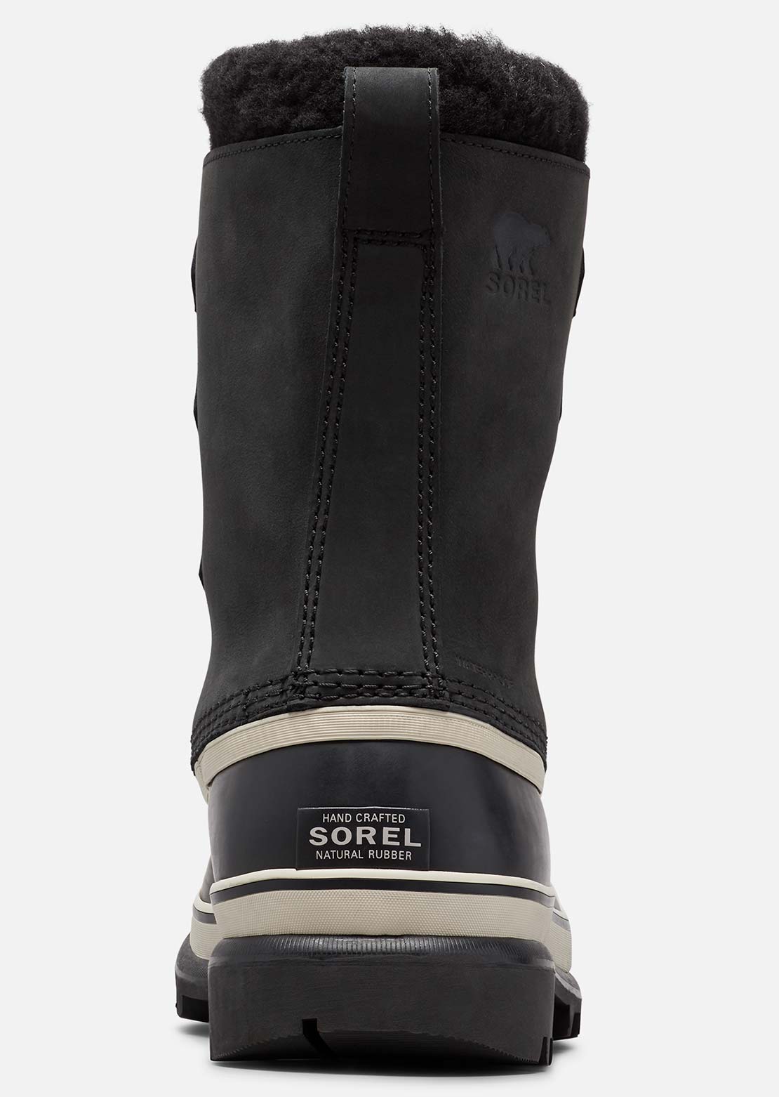 Sorel Men&#39;s Caribou Winter Boots Black/Dark Stone