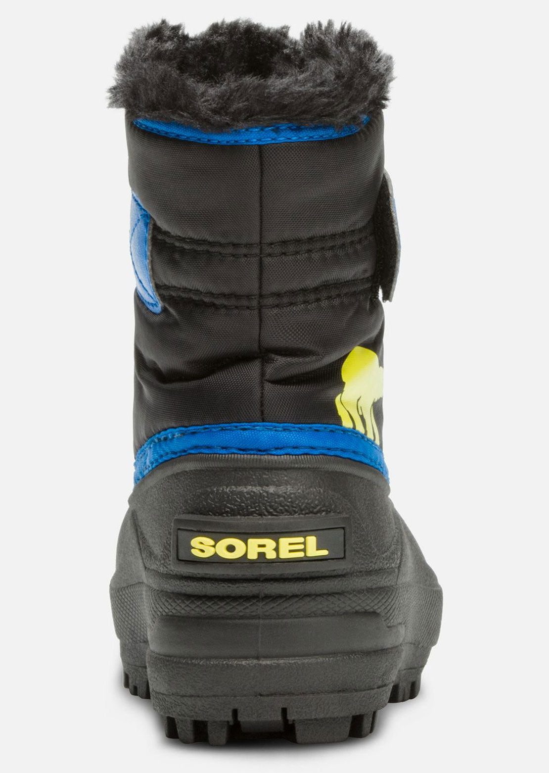 Sorel Toddler Snow Commander Winter Boots Black/Super Blue