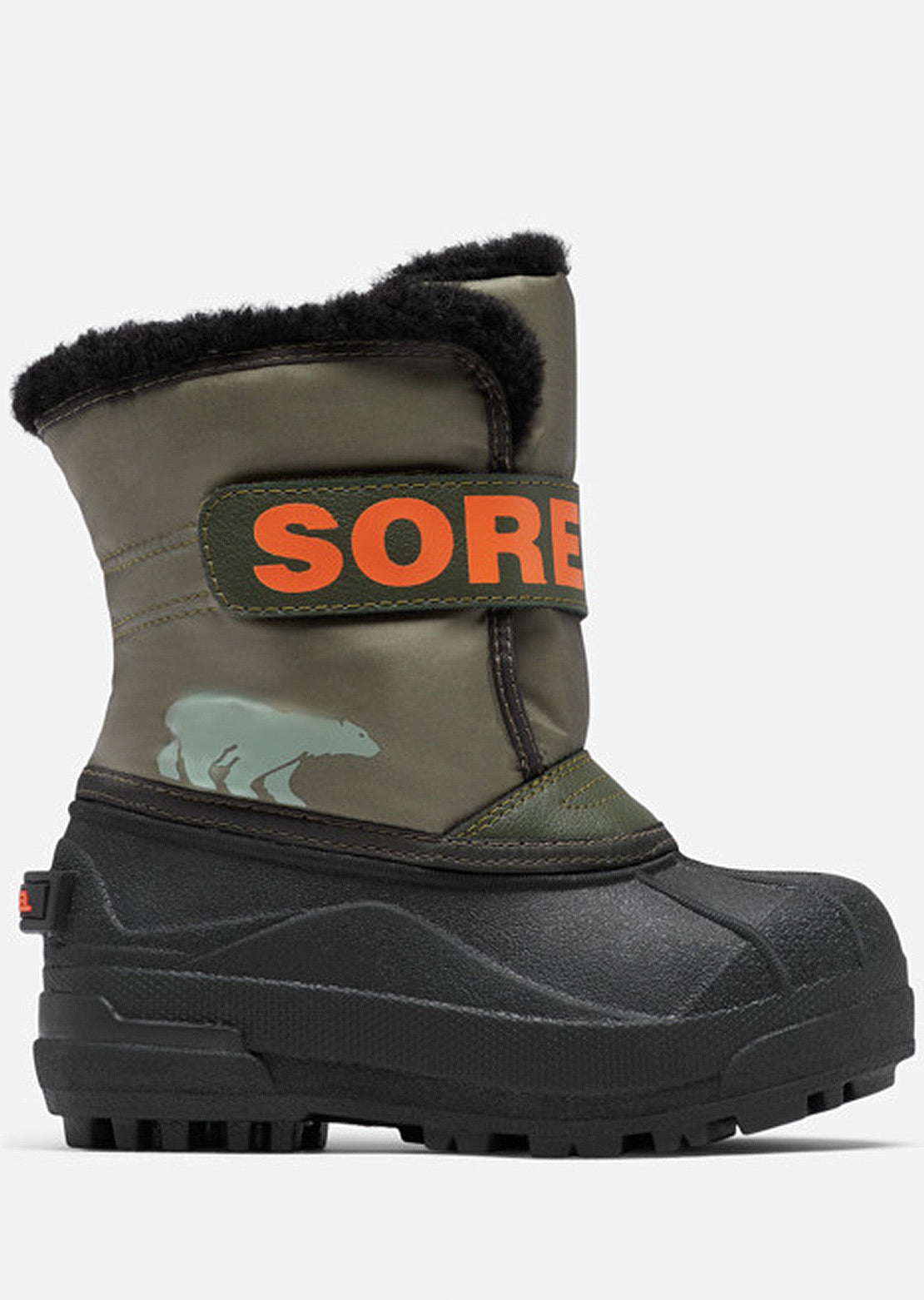 Sorel Toddler Snow Commander Winter Boots Stone Green/Alpine Tundra